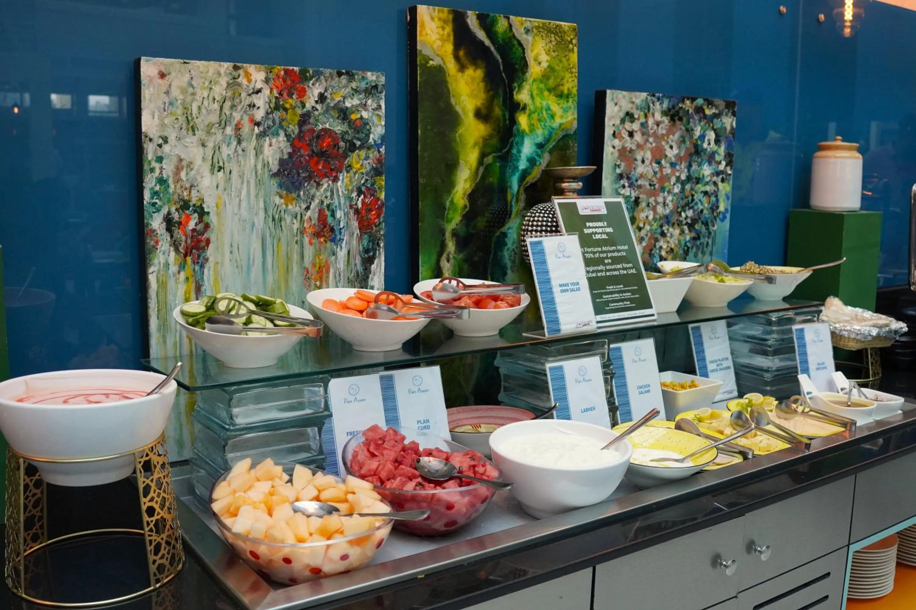 Buffet breakfast in FORTUNE ATRIUM HOTEL