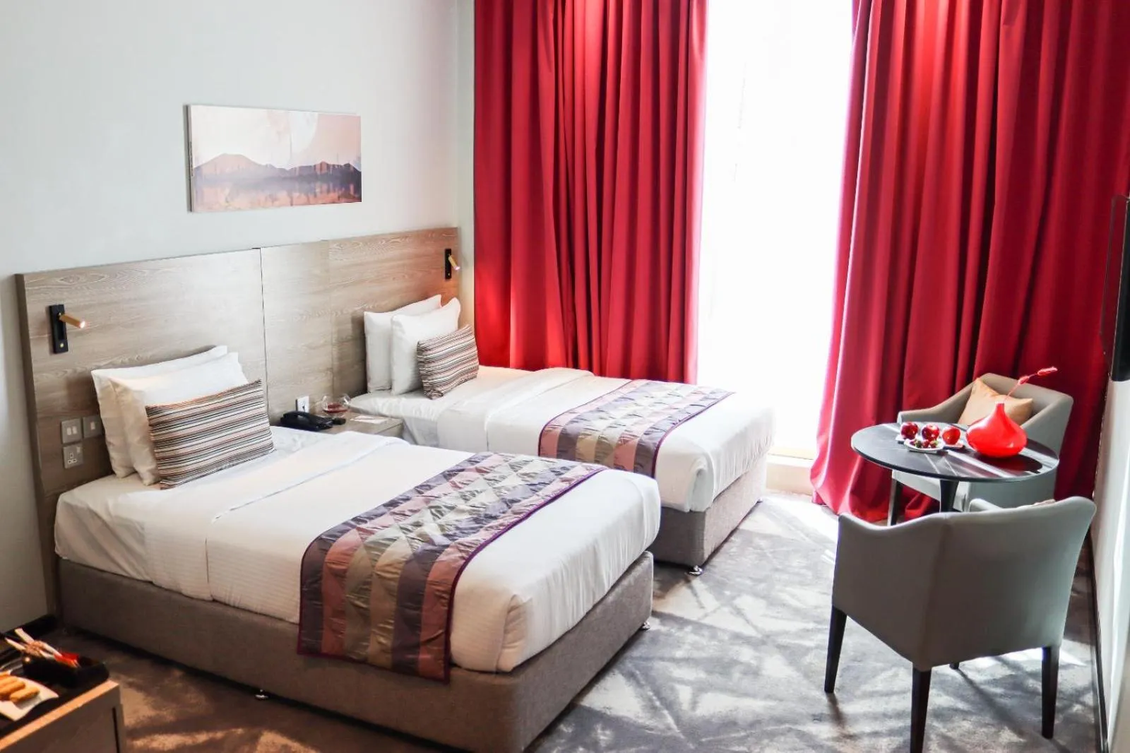 Bed in FORTUNE ATRIUM HOTEL