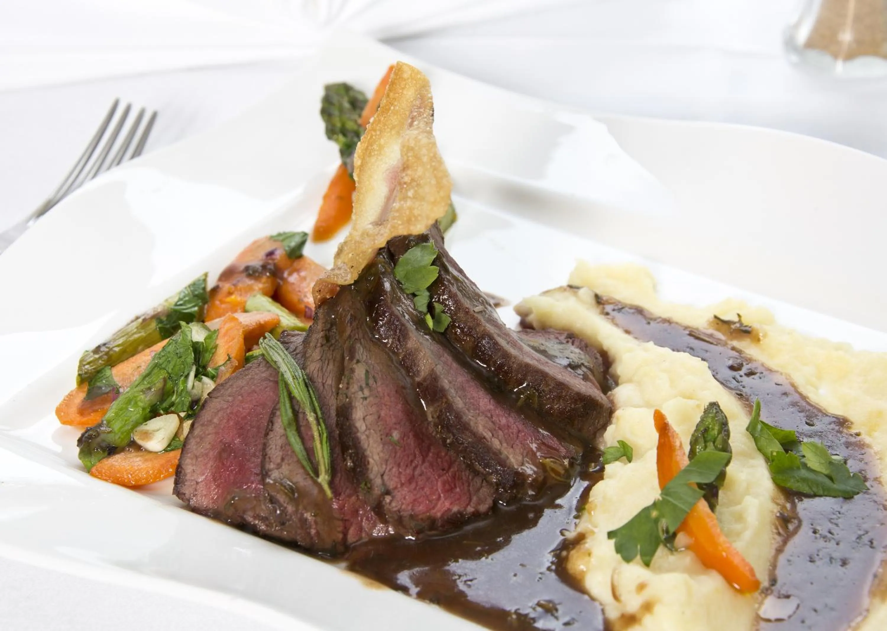 Food close-up in Seehotel Ecktannen