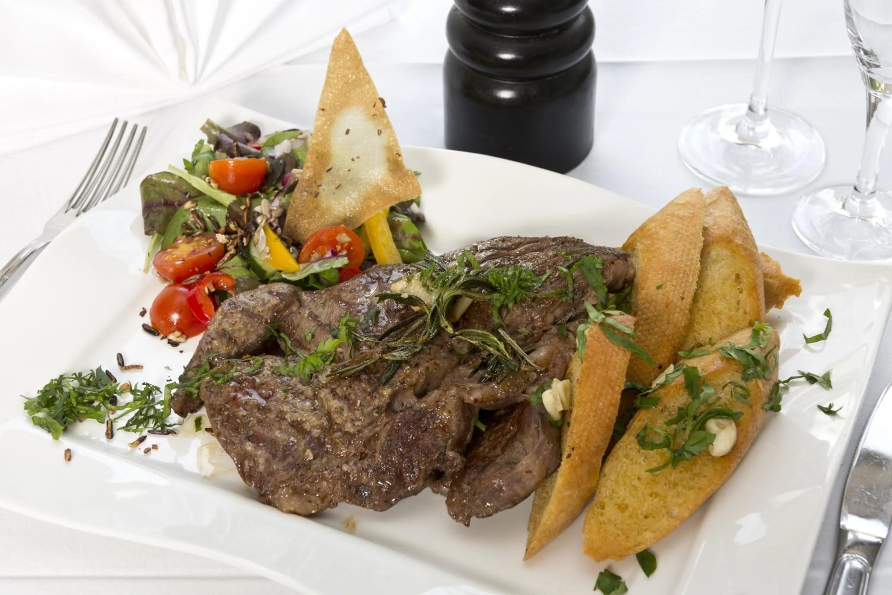 Food close-up in Seehotel Ecktannen