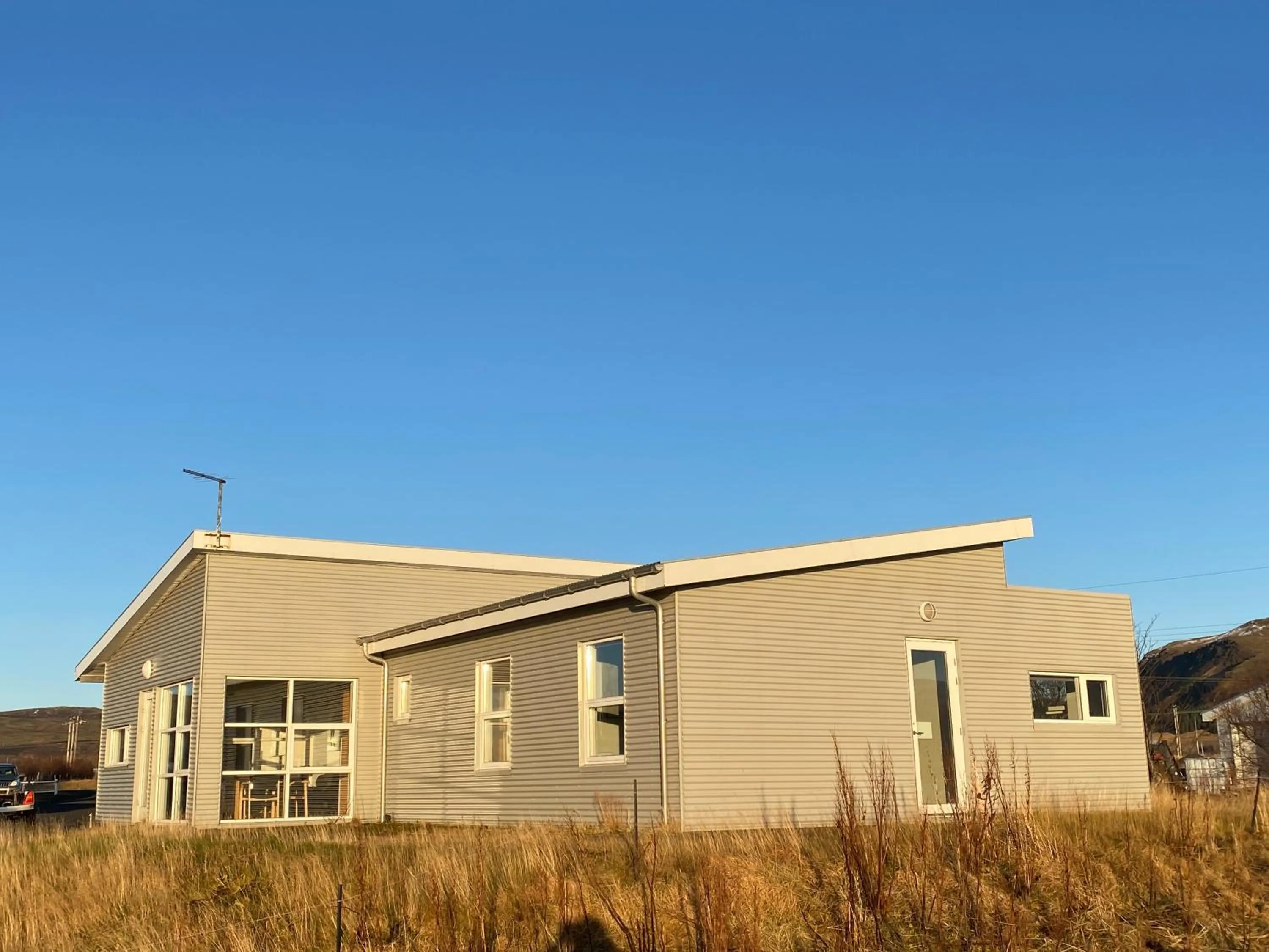 Property building in Guesthouse Eldhestar