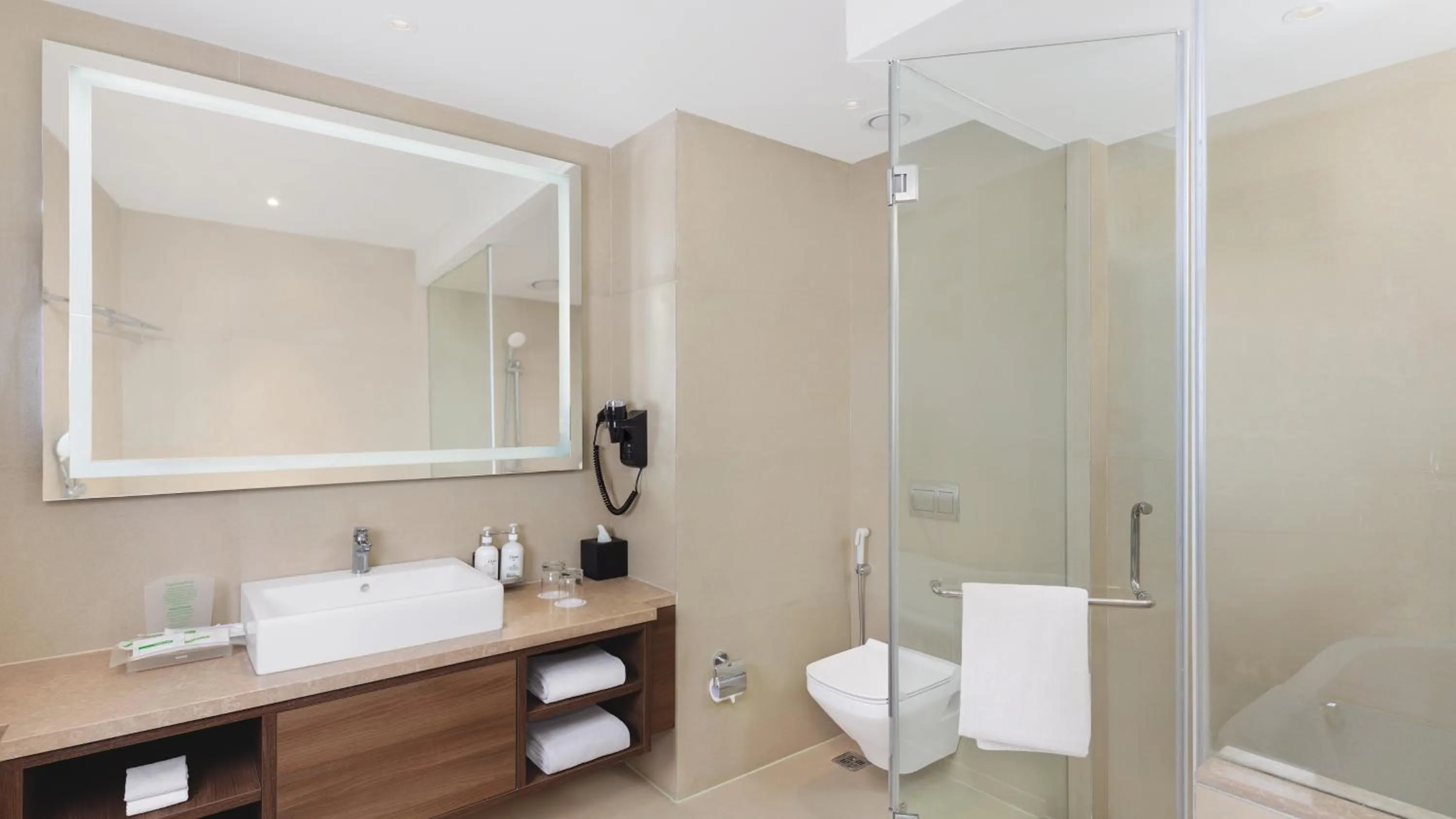 Shower in Holiday Inn Gurugram Sector 90 by IHG
