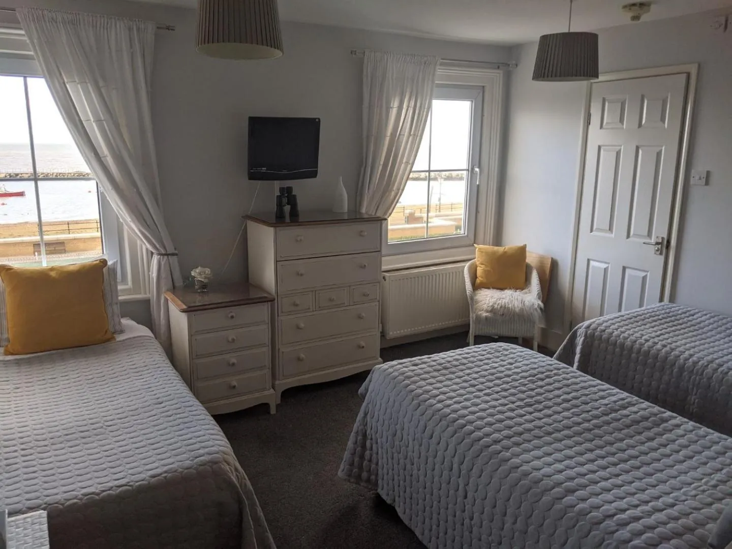 Bed in Aqua Bay Guest House