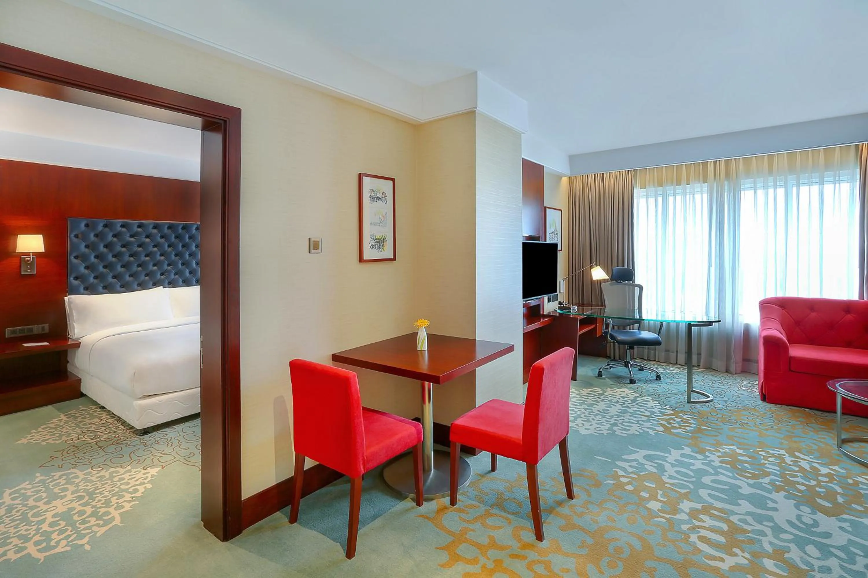 Photo of the whole room, Bed in Holiday Inn Dhaka City Centre by IHG