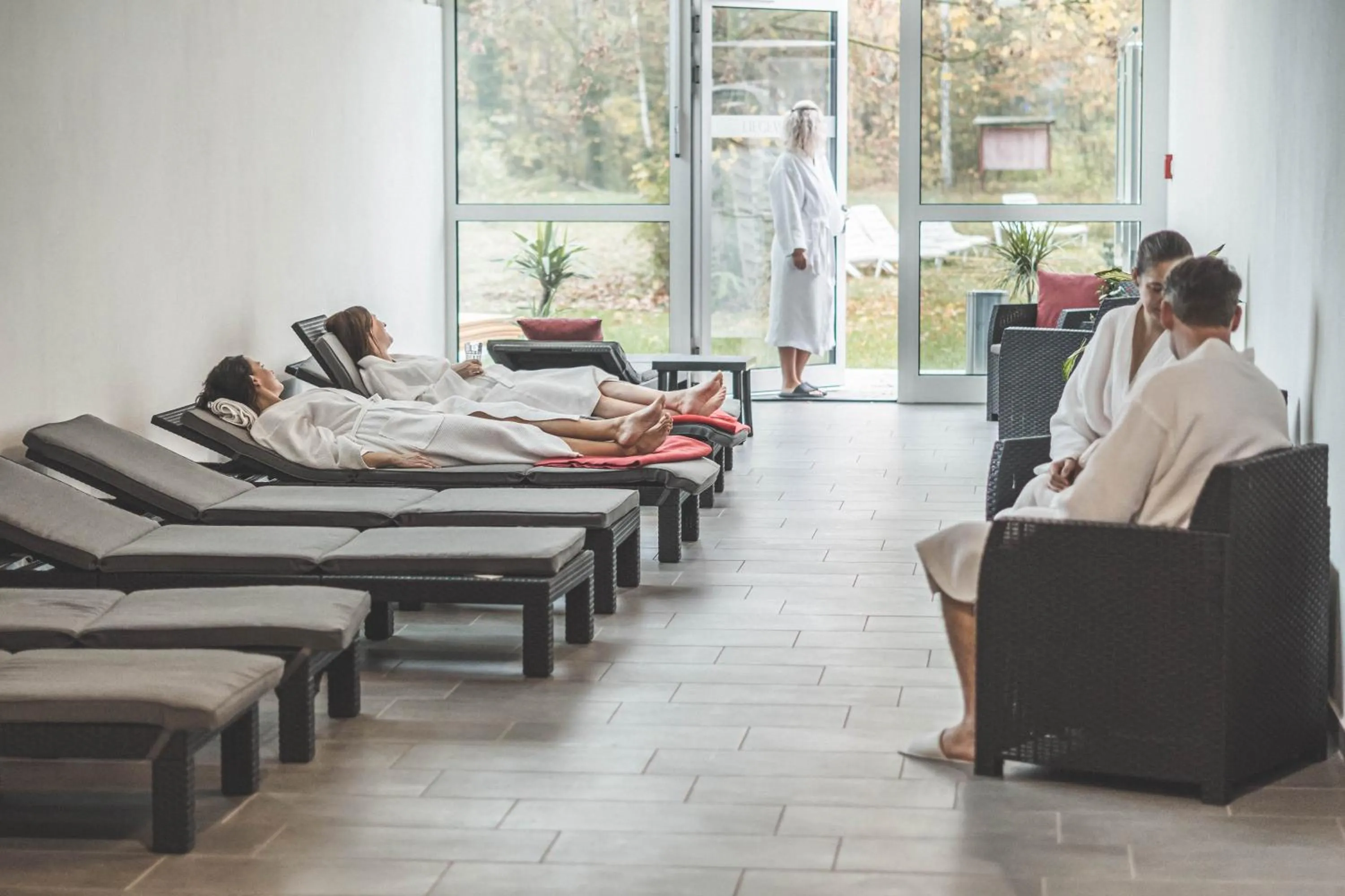Spa and wellness centre/facilities in Wellness- & Sporthotel Haus am See