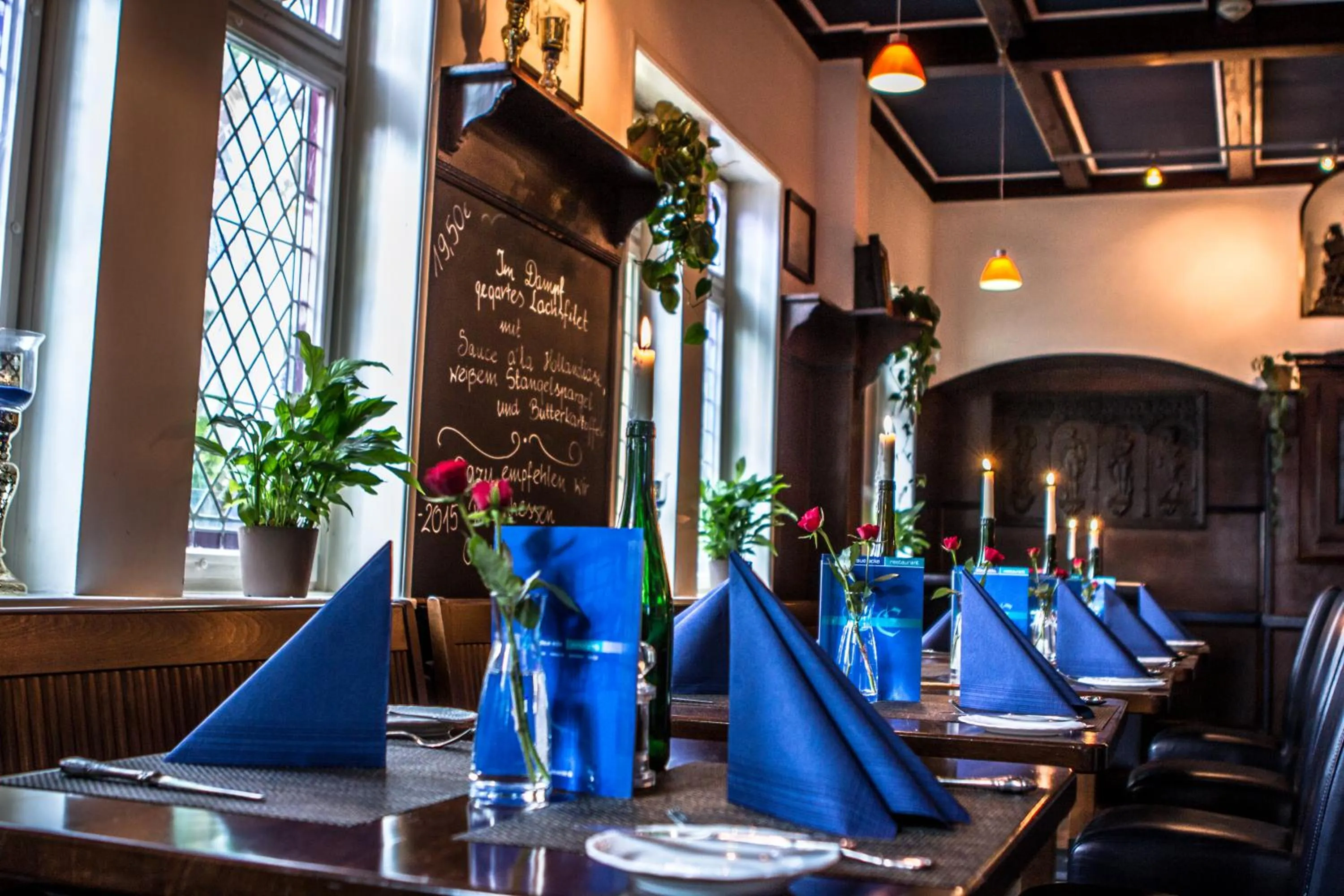 Restaurant/places to eat in Hotel Blaue Ecke