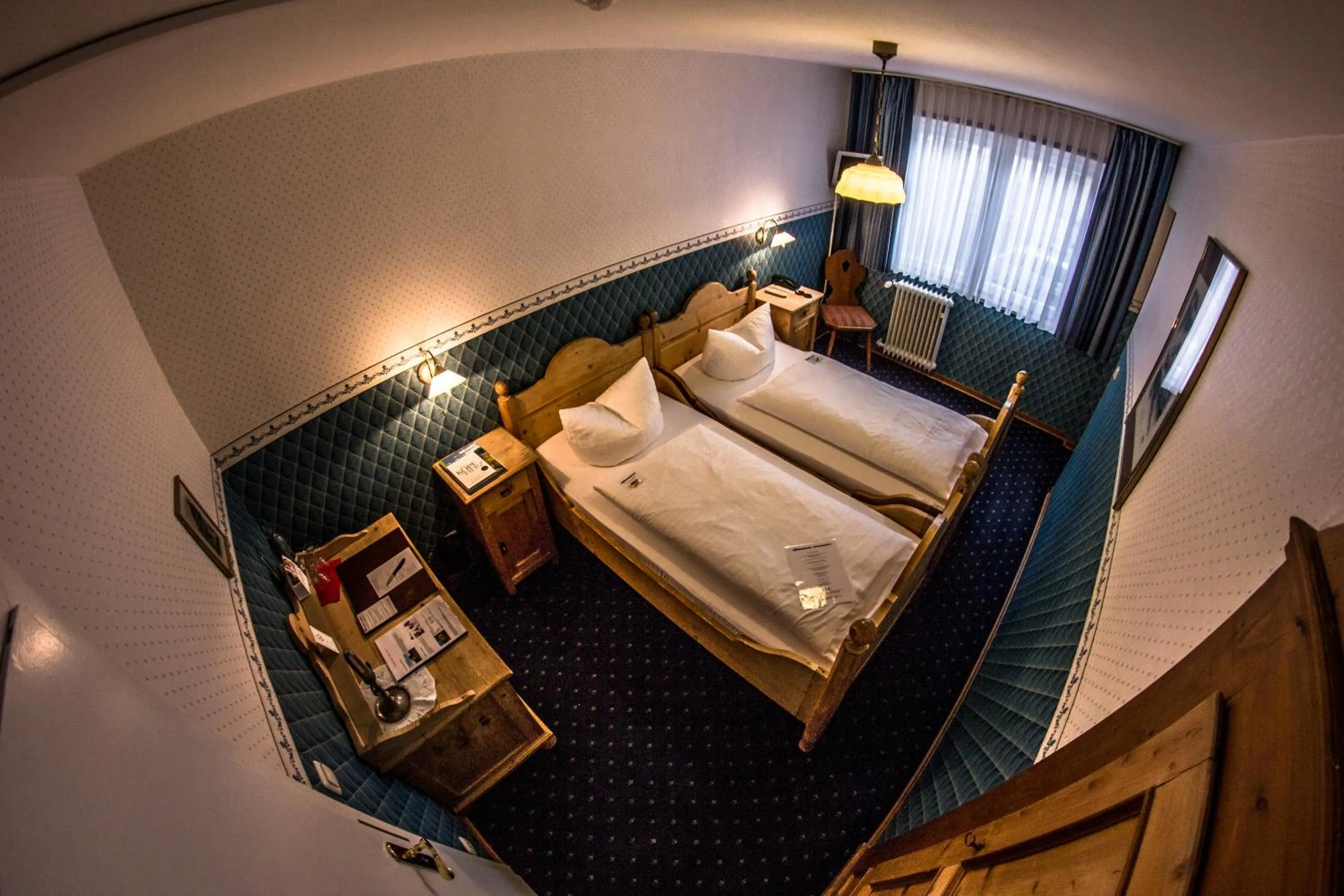 Single Room in Hotel Blaue Ecke