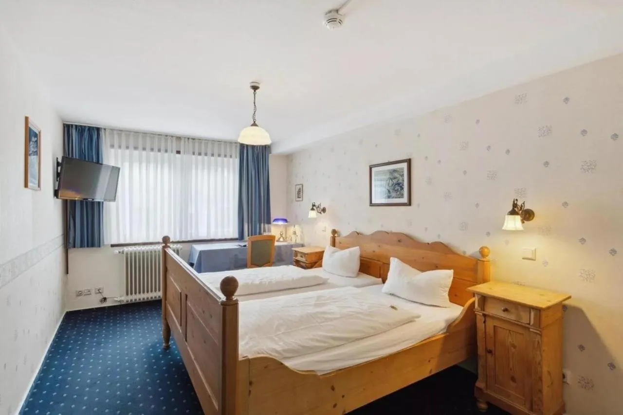 Photo of the whole room, Bed in Hotel Blaue Ecke