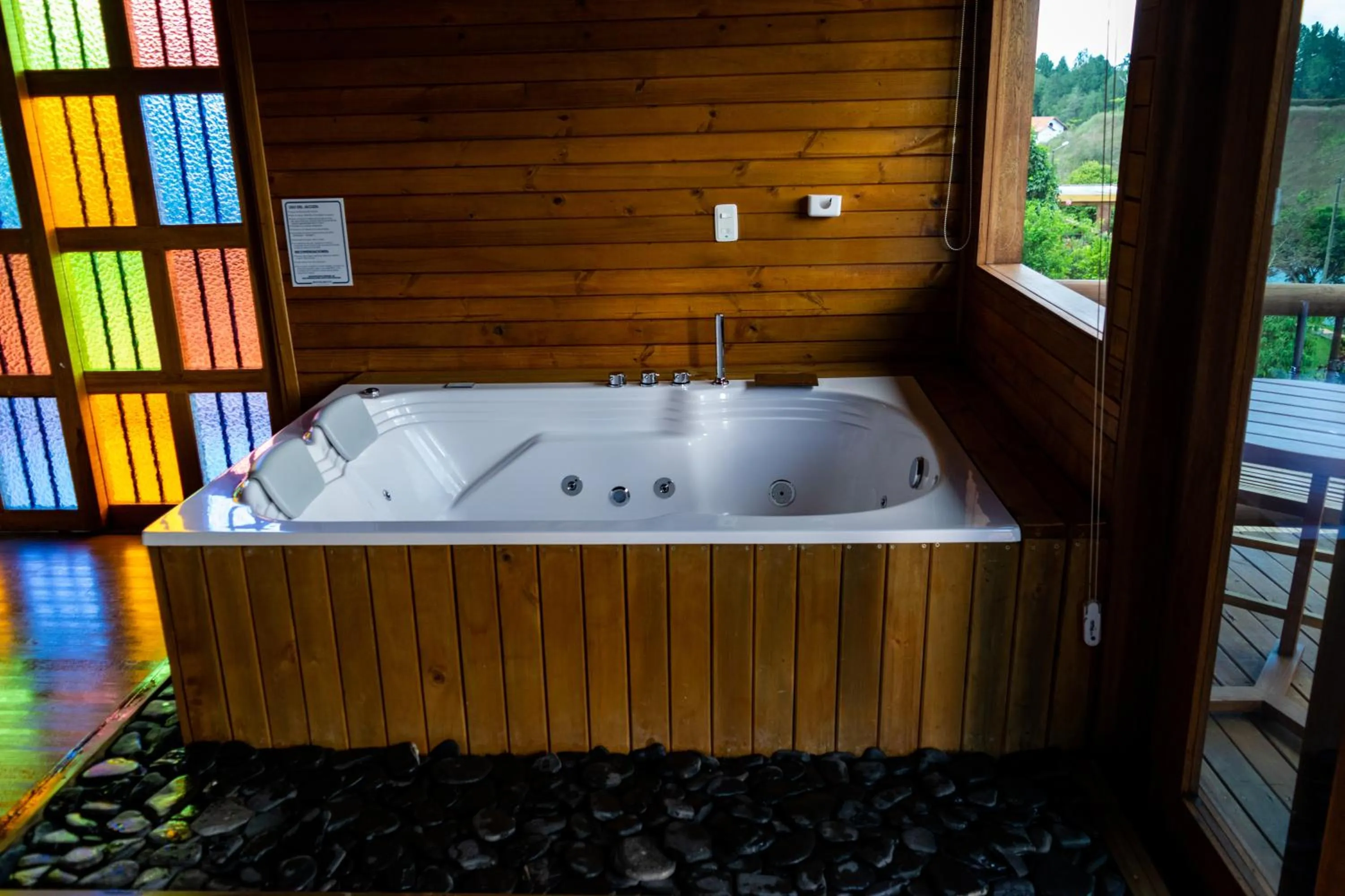 Hot Tub in Sotavento Cabañas