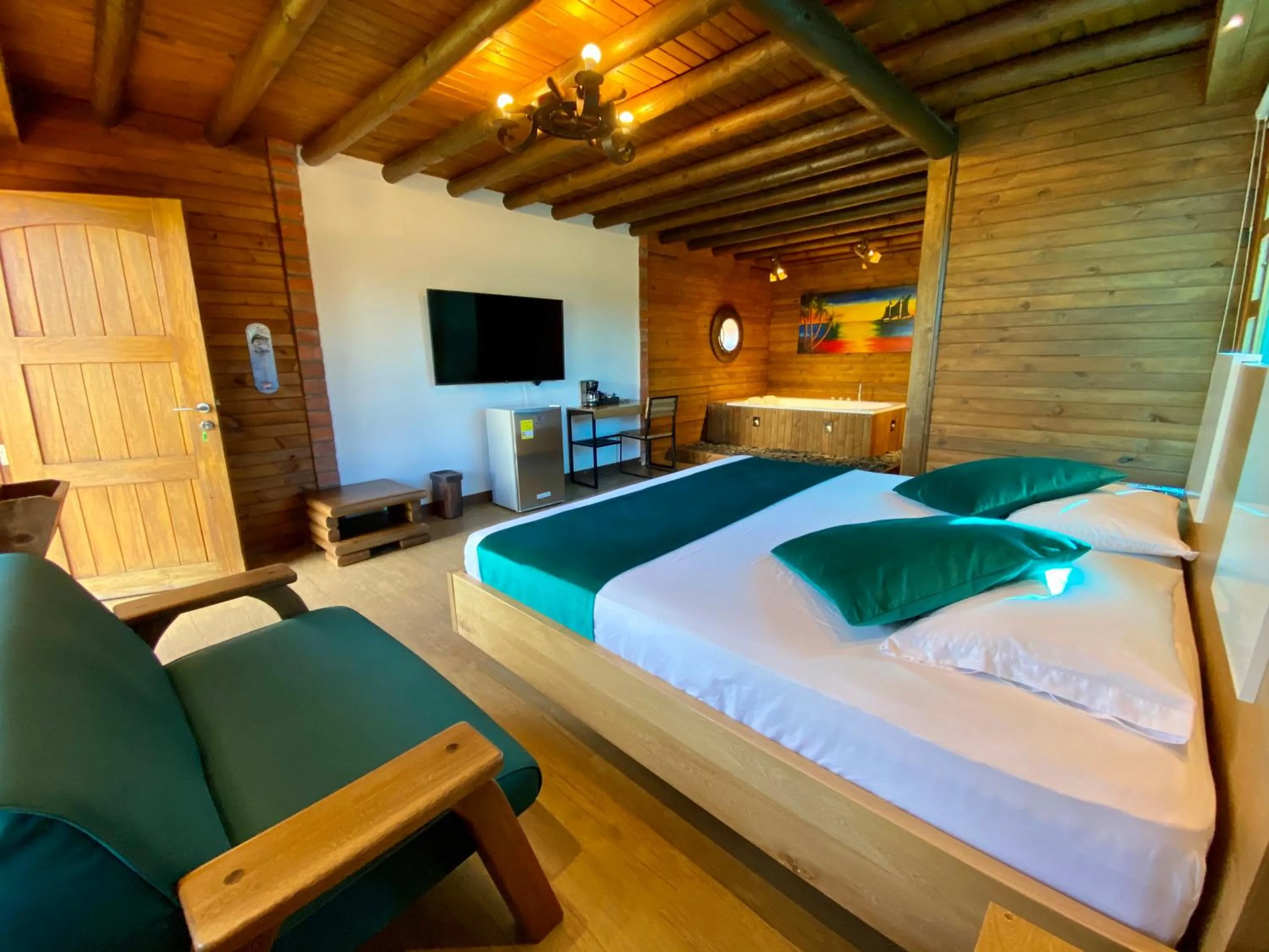 Bed in Sotavento Cabañas