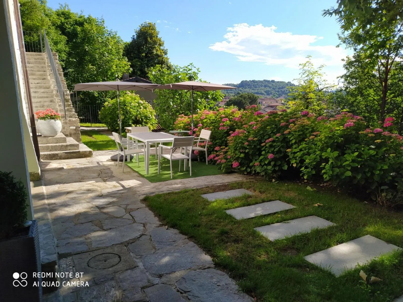 Garden in "La Selvetta" bed and breakfast