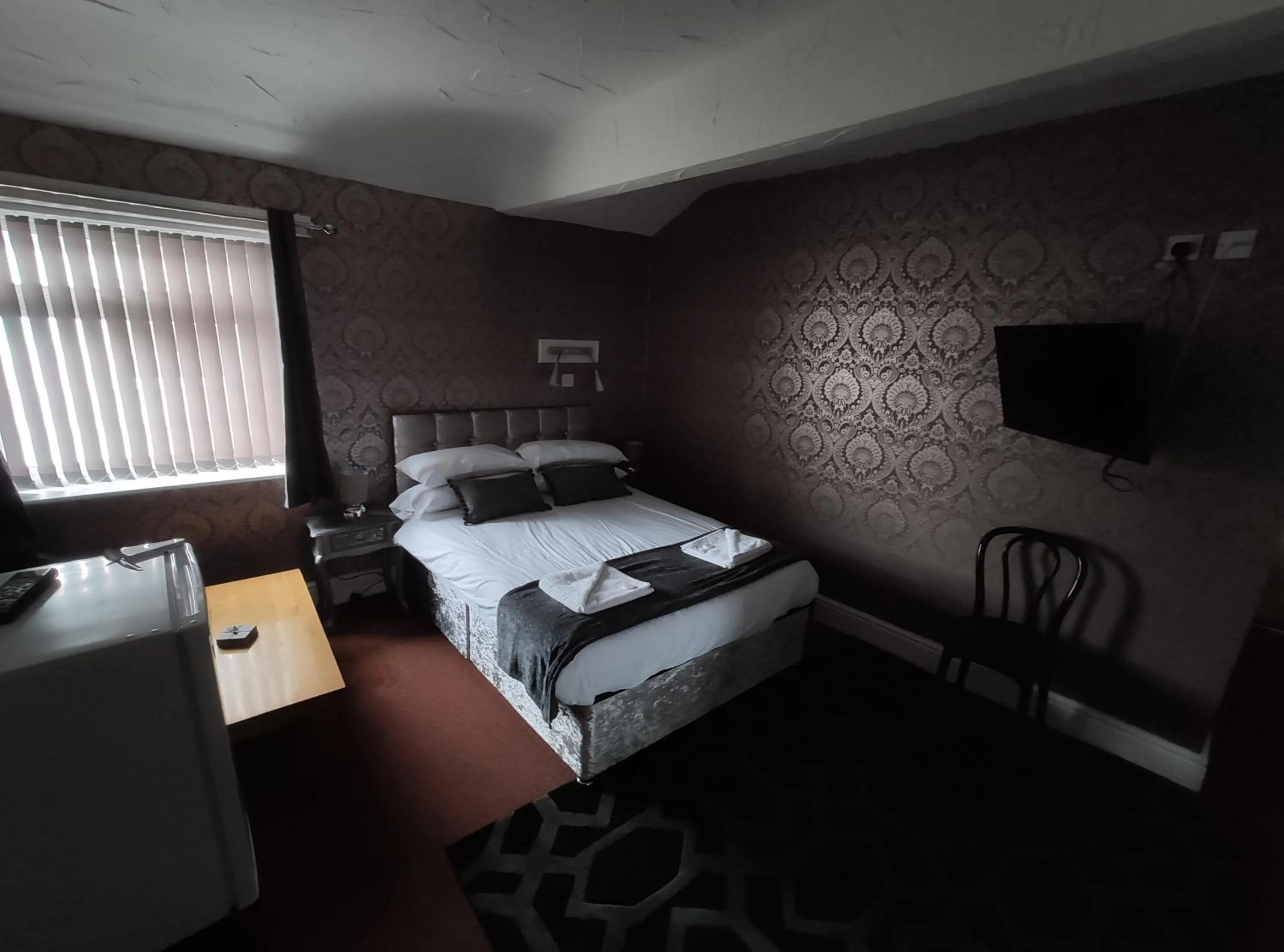 Bed in Mardi Gras Hotel