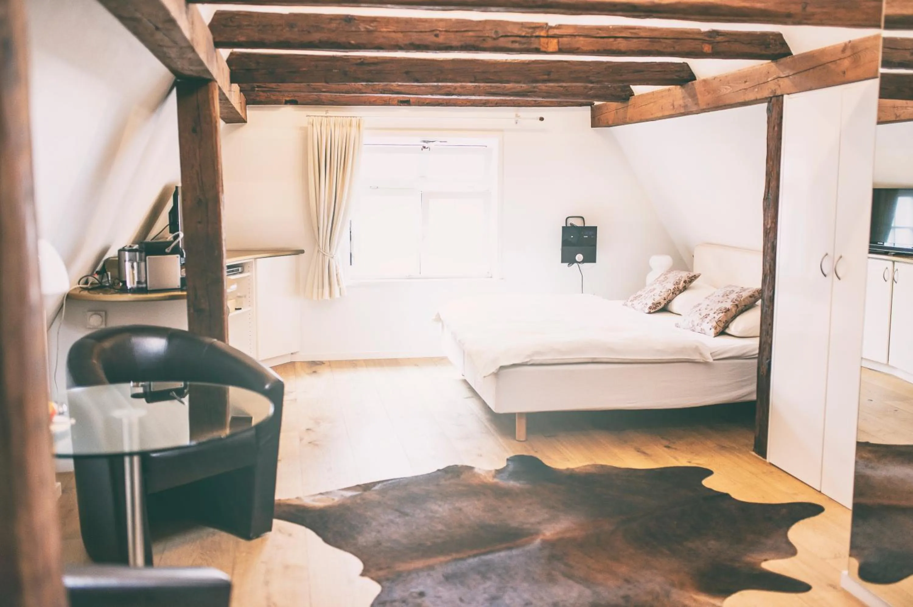 Bed in Restaurant Residence Ente