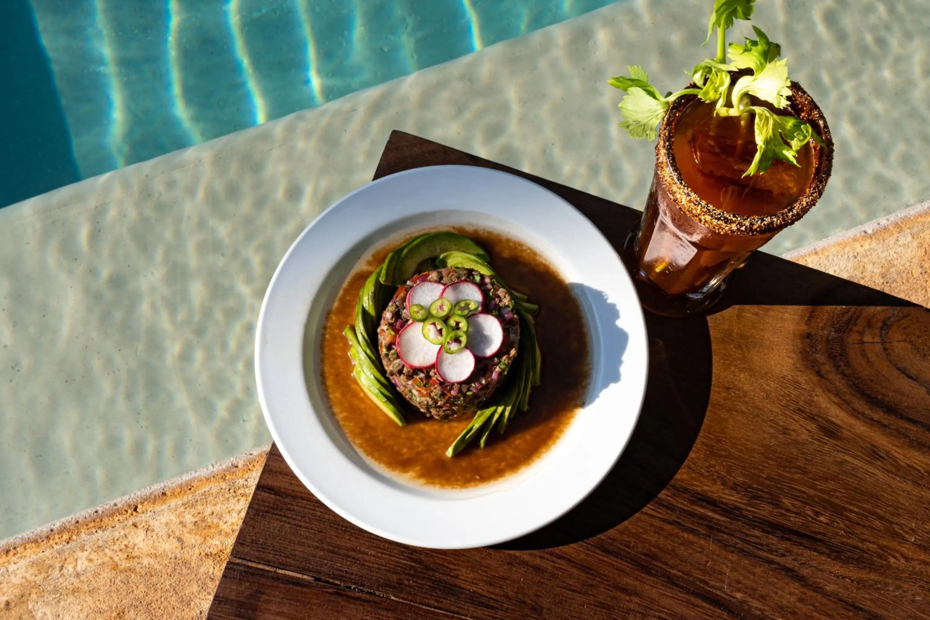 Food and drinks in Hacienda Yabucu