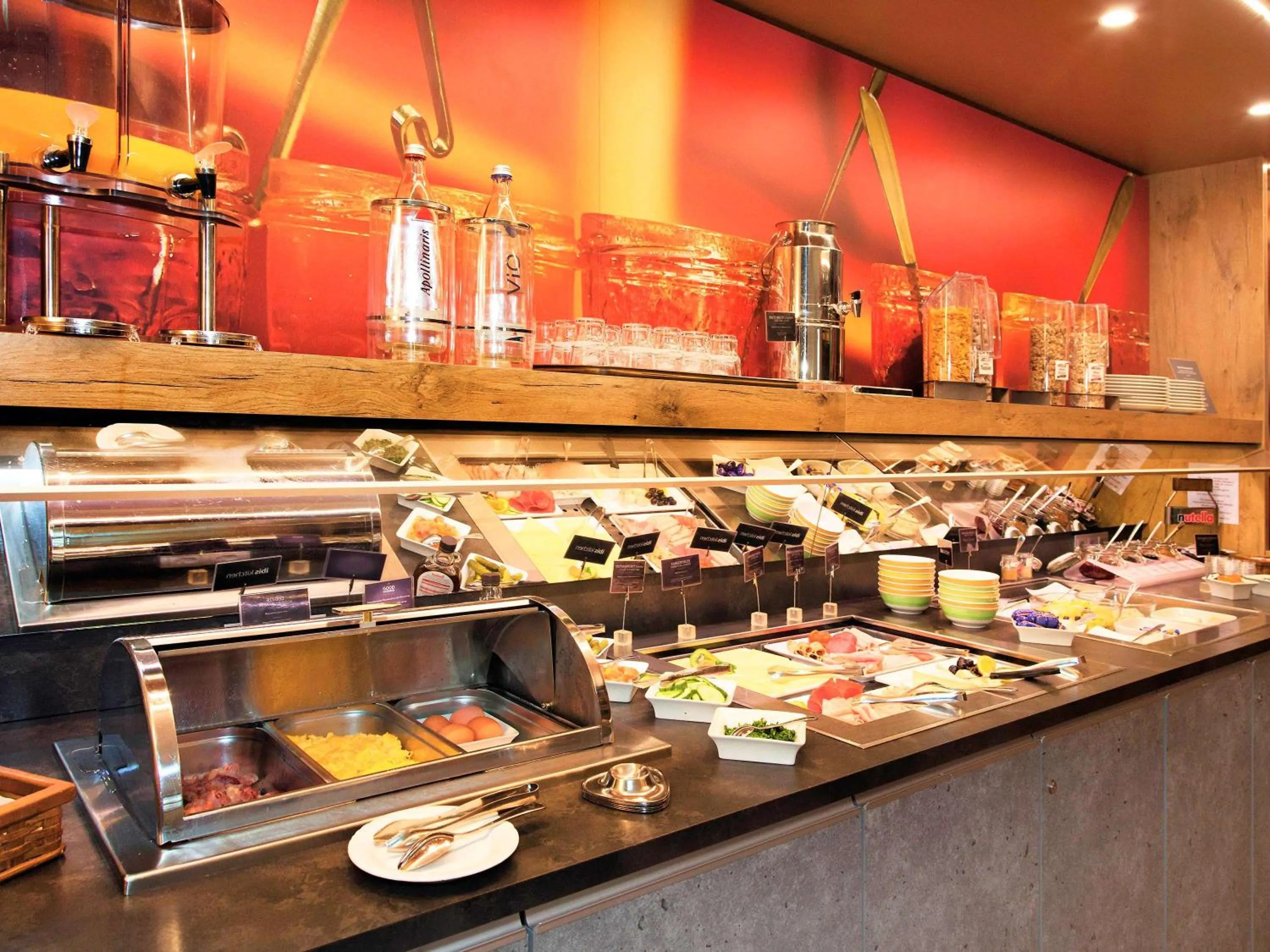 Buffet breakfast in Saar City Hotel Superior