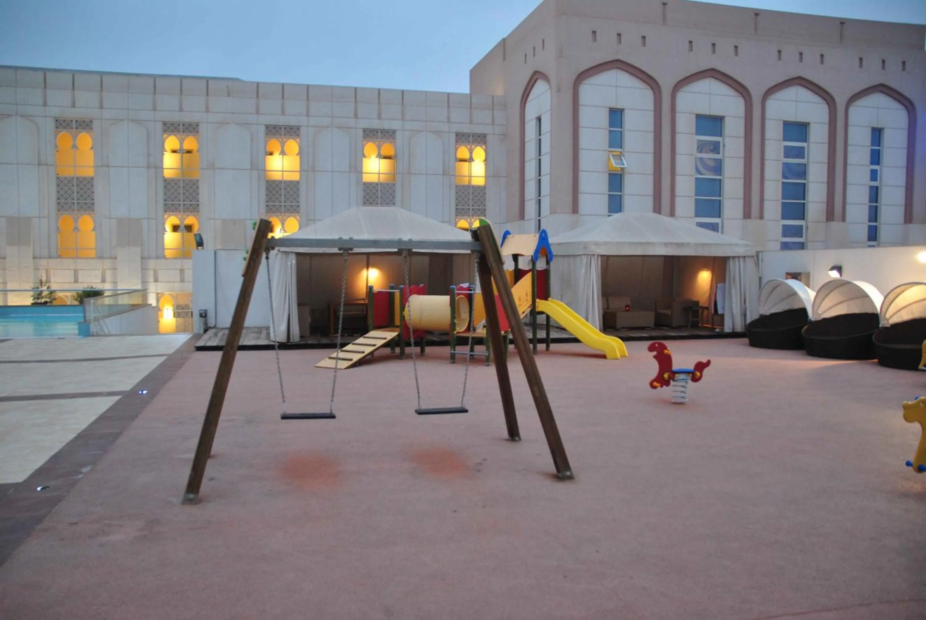 Children play ground in Salalah Gardens Hotel Managed by Safir Hotels & Resorts