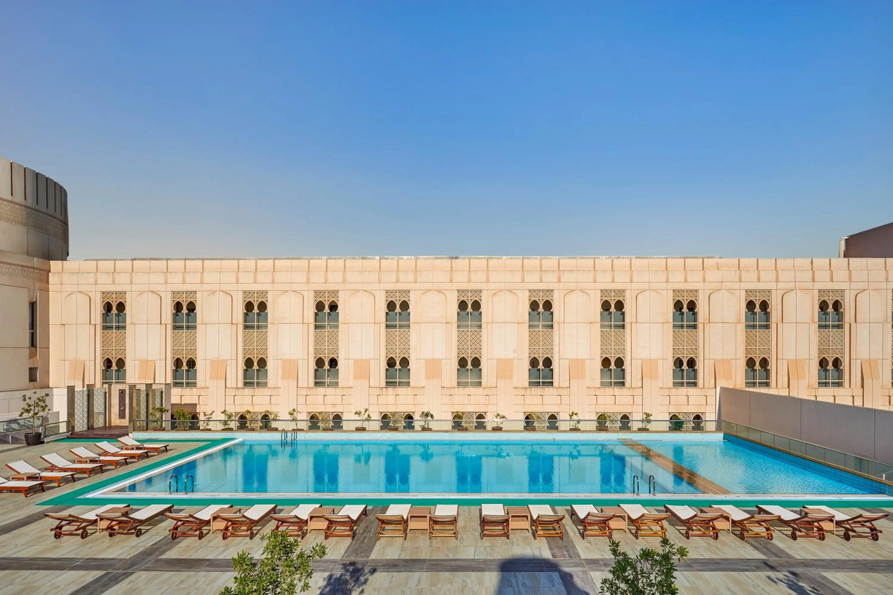 Swimming pool in Salalah Gardens Hotel Managed by Safir Hotels & Resorts