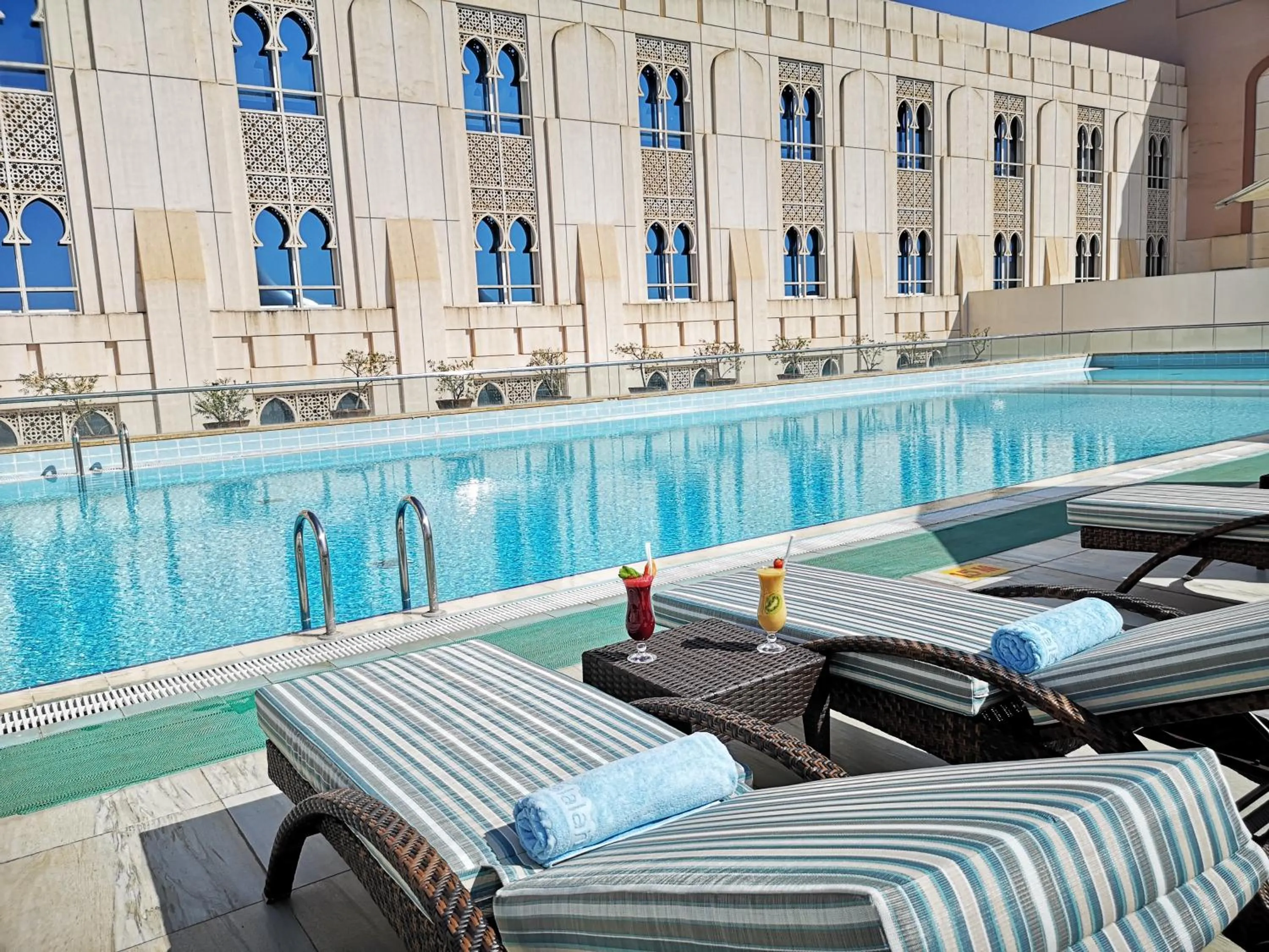 Swimming pool in Salalah Gardens Hotel Managed by Safir Hotels & Resorts