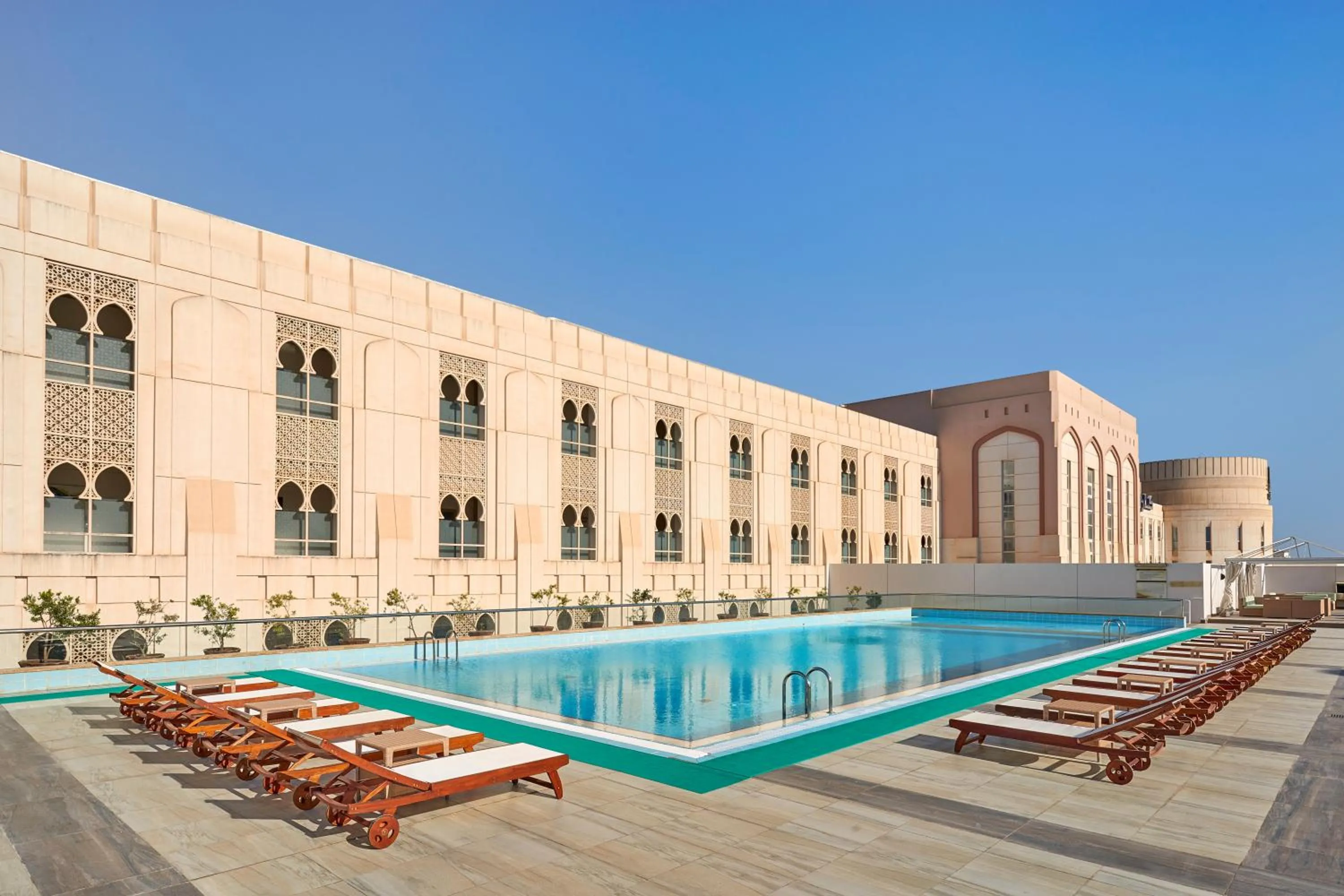 Swimming pool in Salalah Gardens Hotel Managed by Safir Hotels & Resorts