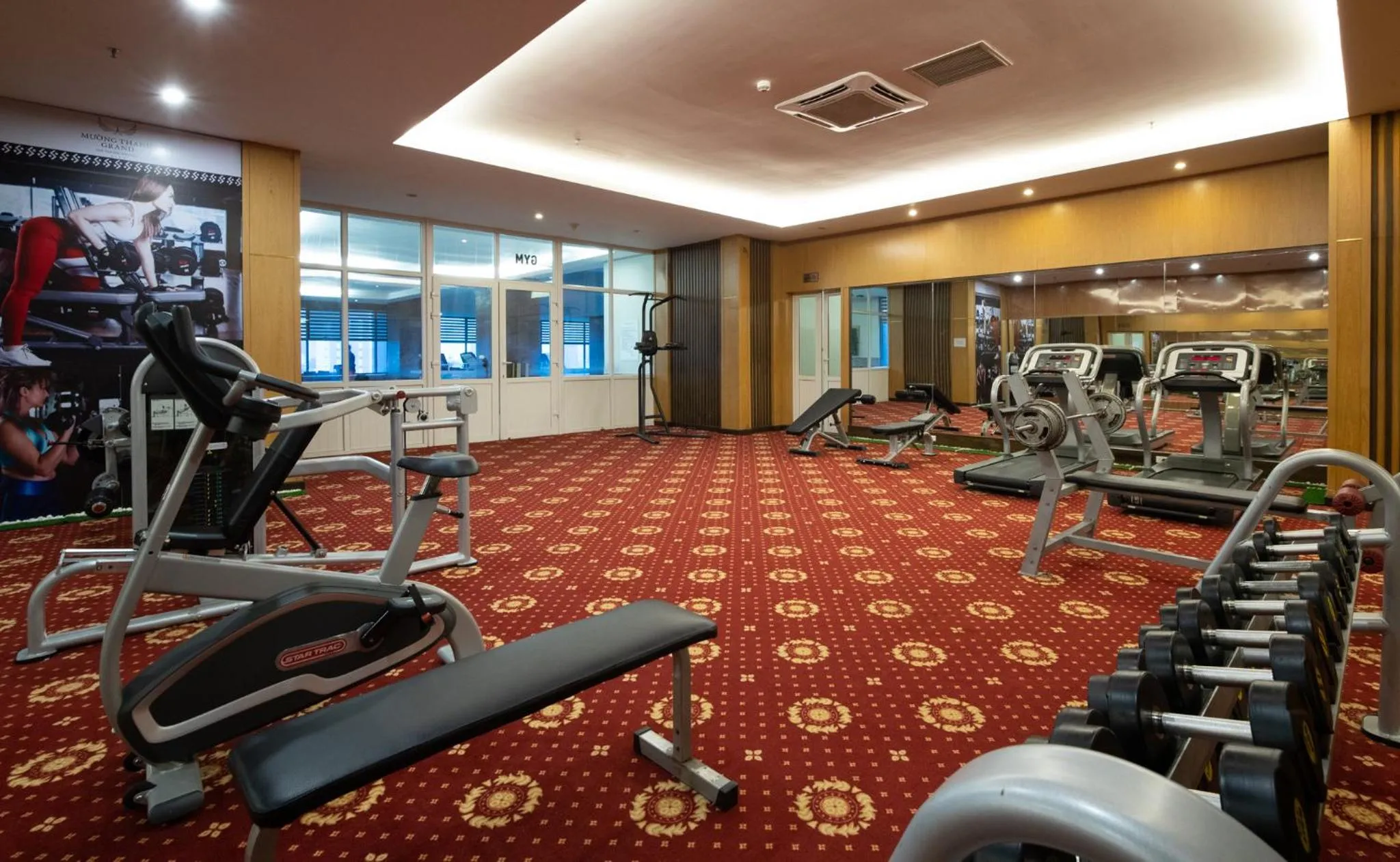 Fitness centre/facilities in Muong Thanh Grand Da Nang Hotel