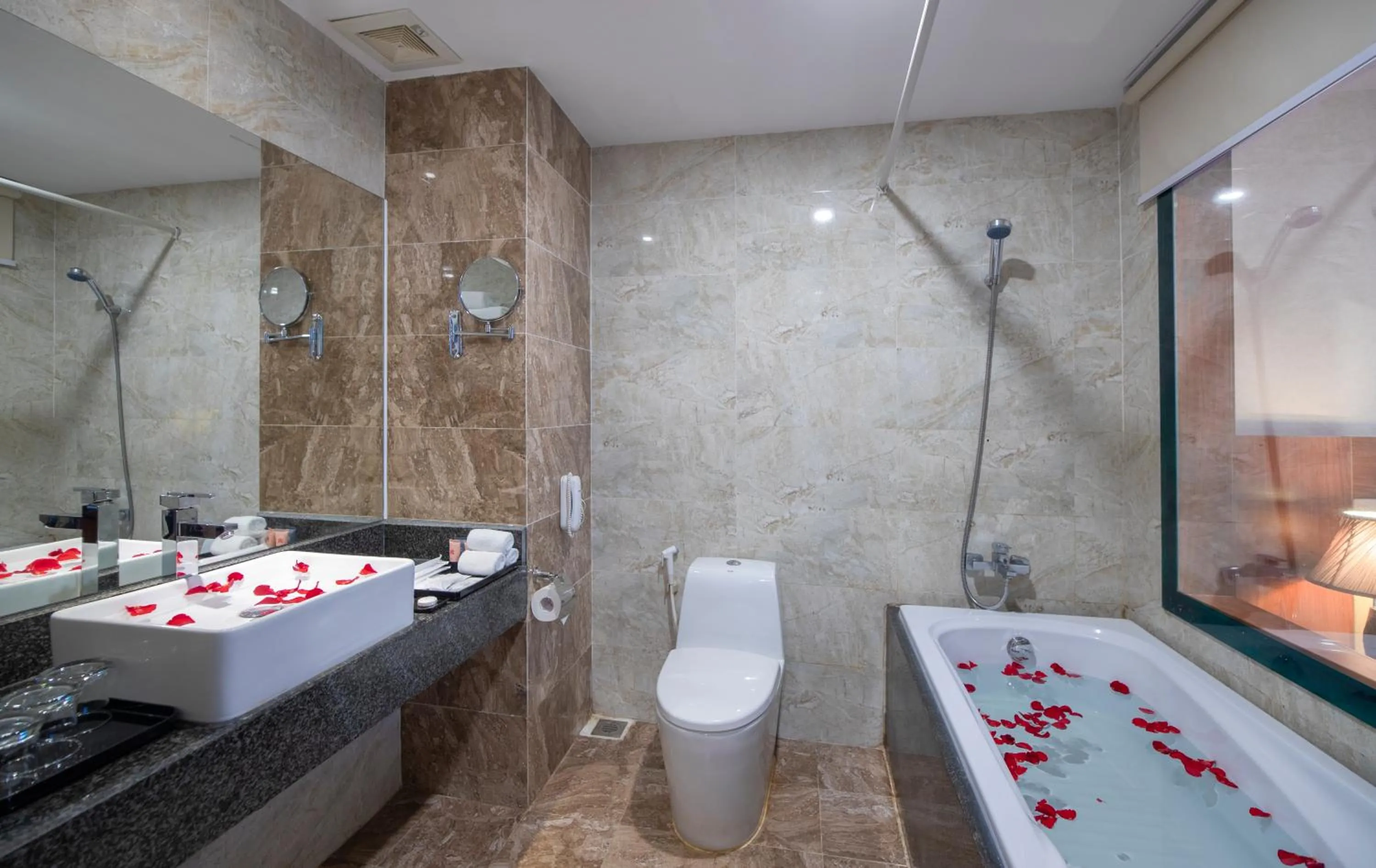Bathroom in Muong Thanh Grand Da Nang Hotel