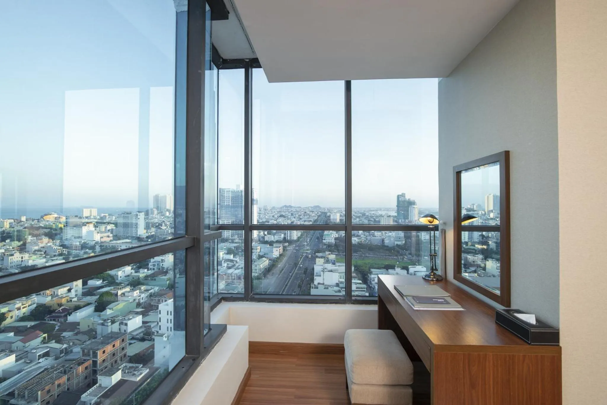 City view in Muong Thanh Grand Da Nang Hotel