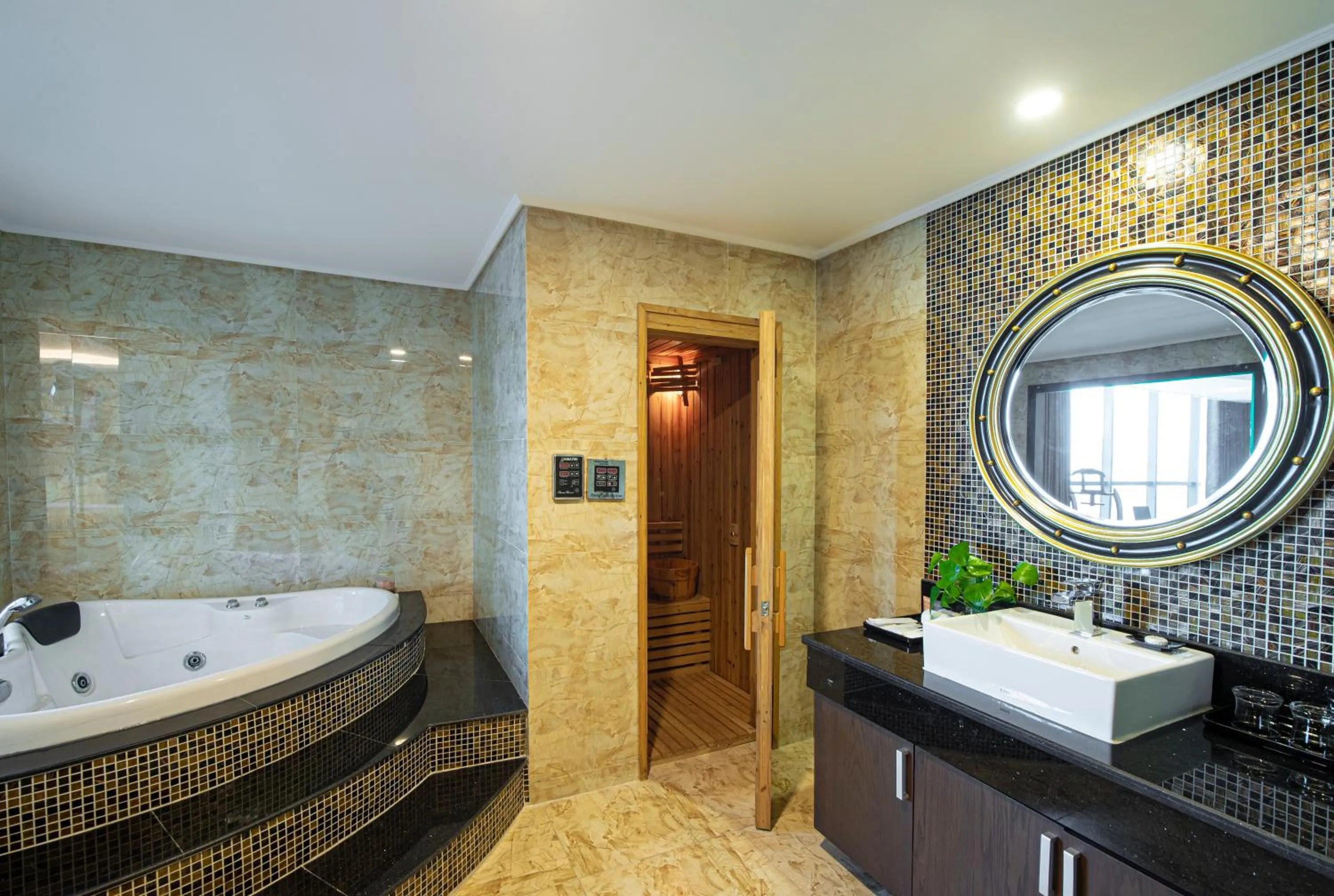 Sauna in Muong Thanh Grand Da Nang Hotel