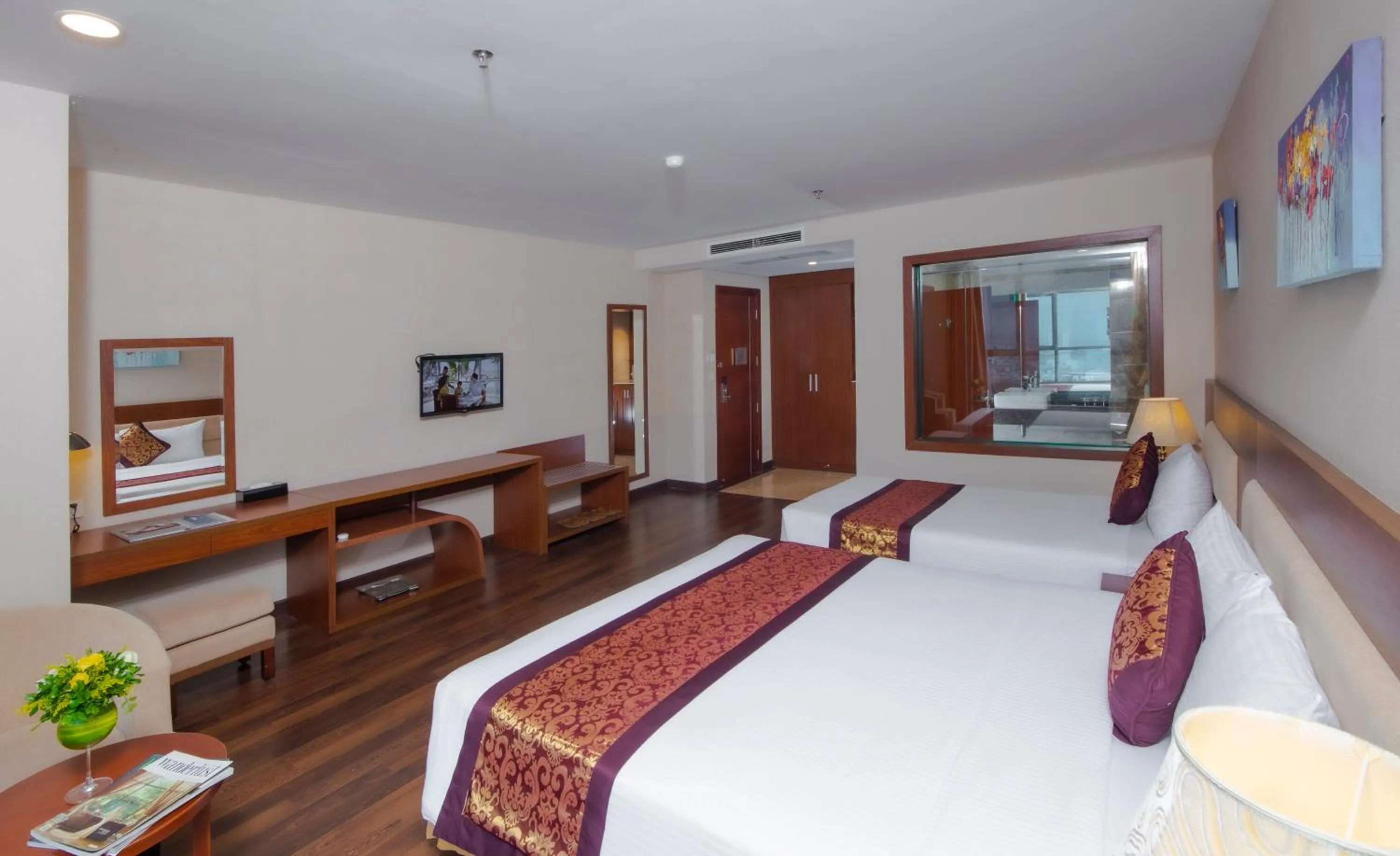 Photo of the whole room, Bed in Muong Thanh Grand Da Nang Hotel