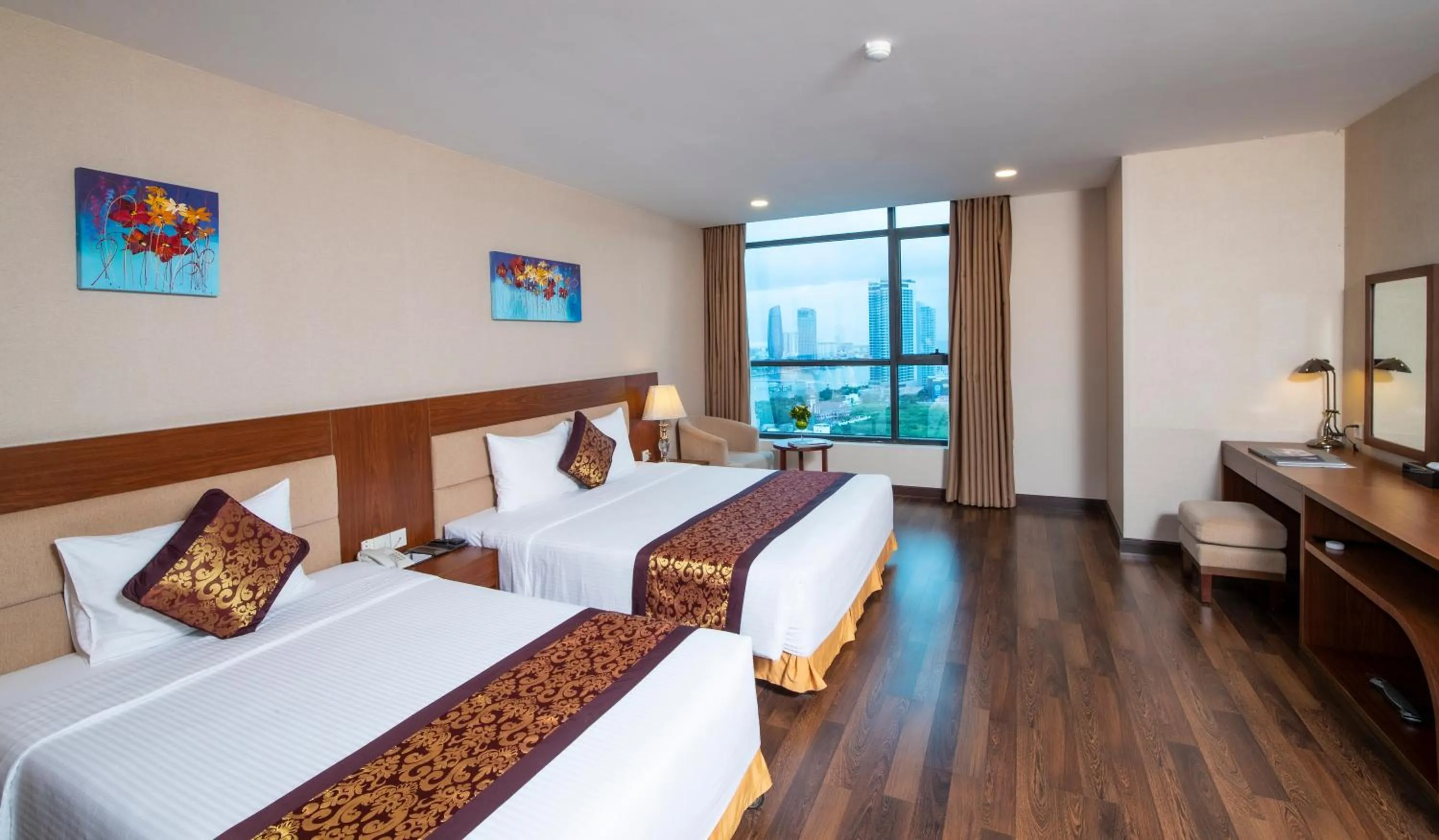 Photo of the whole room, Bed in Muong Thanh Grand Da Nang Hotel