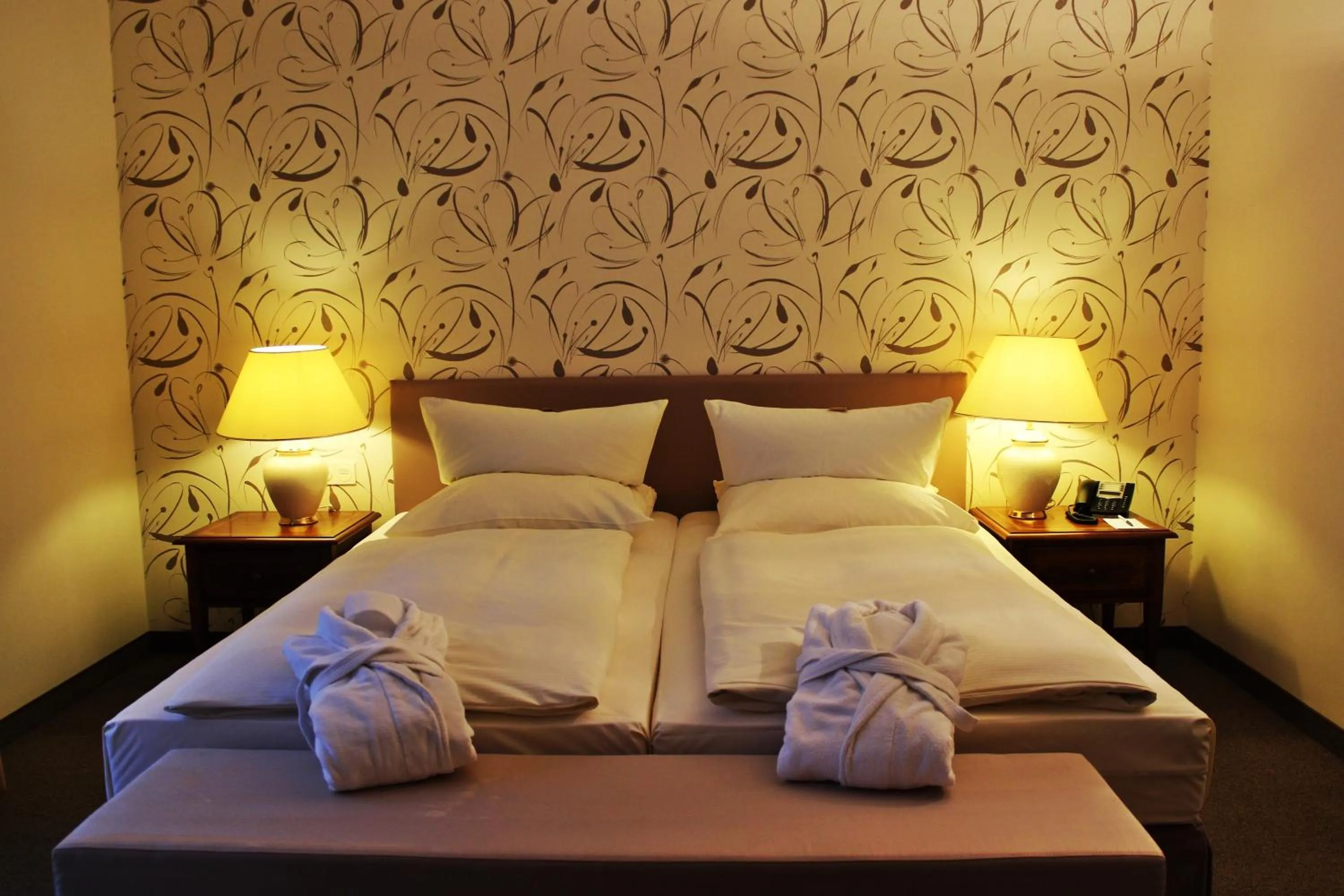 Bed in Hotel Ratswaage