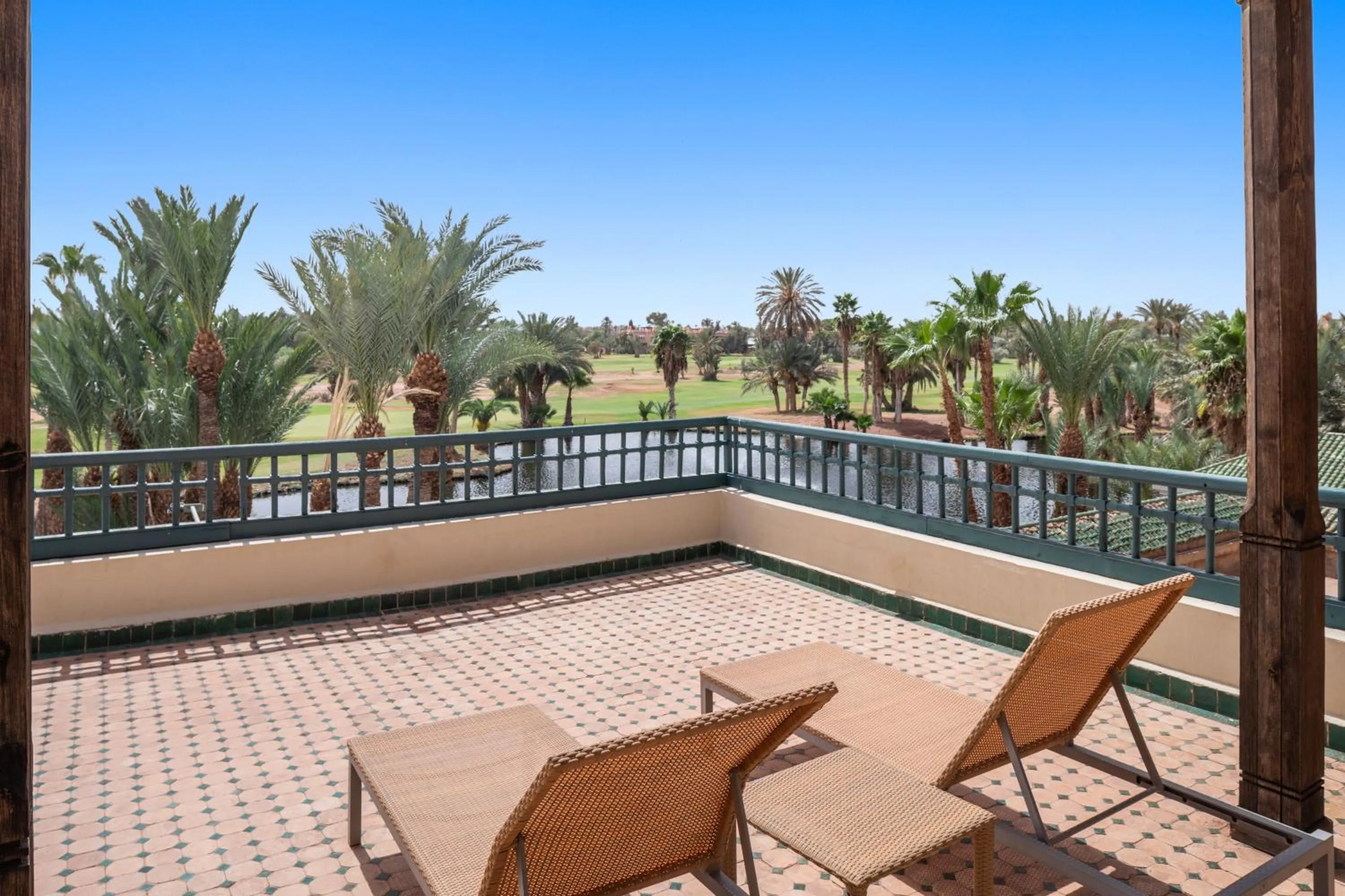 Balcony/Terrace in Palmeraie Golf Suites By Pickalbatros