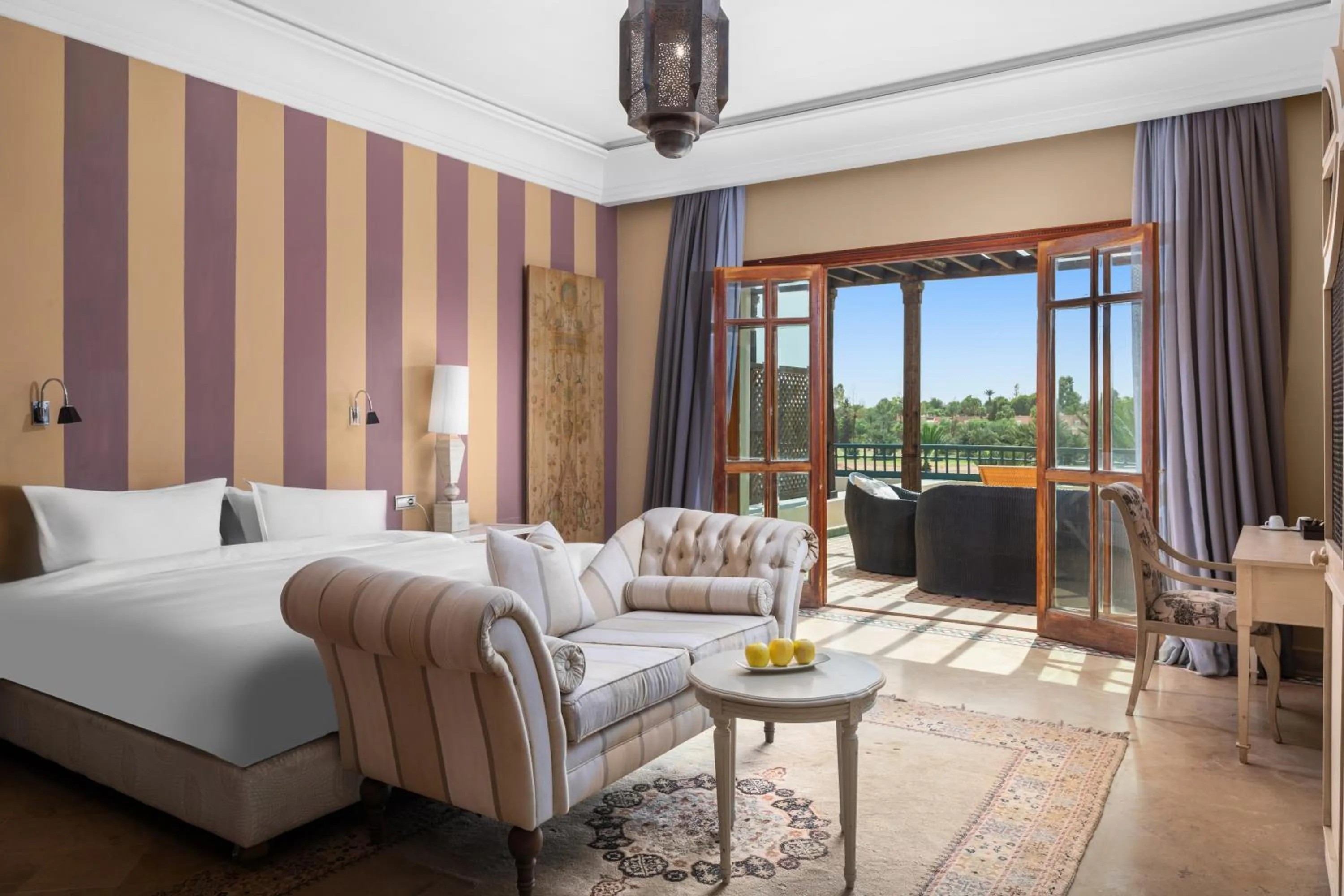 Bedroom, Bed in Palmeraie Golf Suites By Pickalbatros