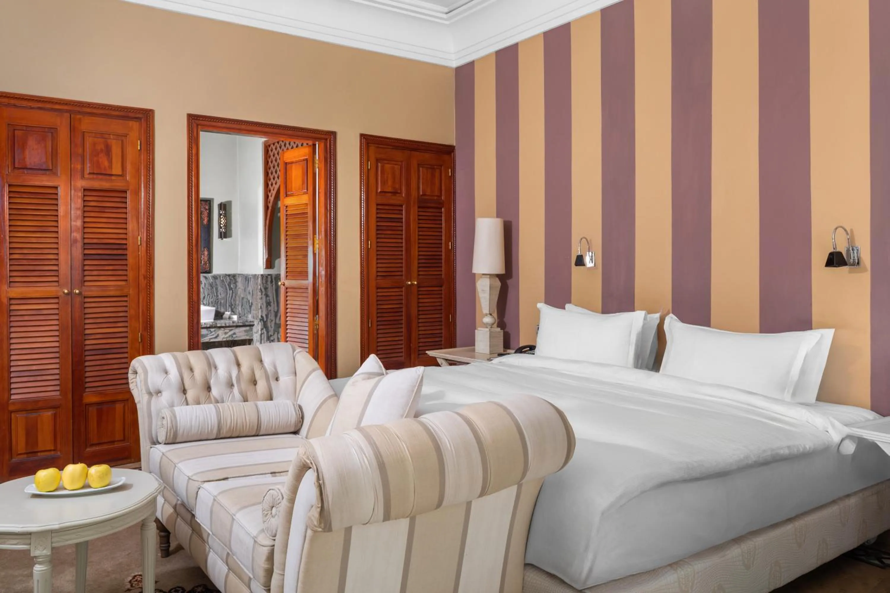 Bedroom, Bed in Palmeraie Golf Suites By Pickalbatros