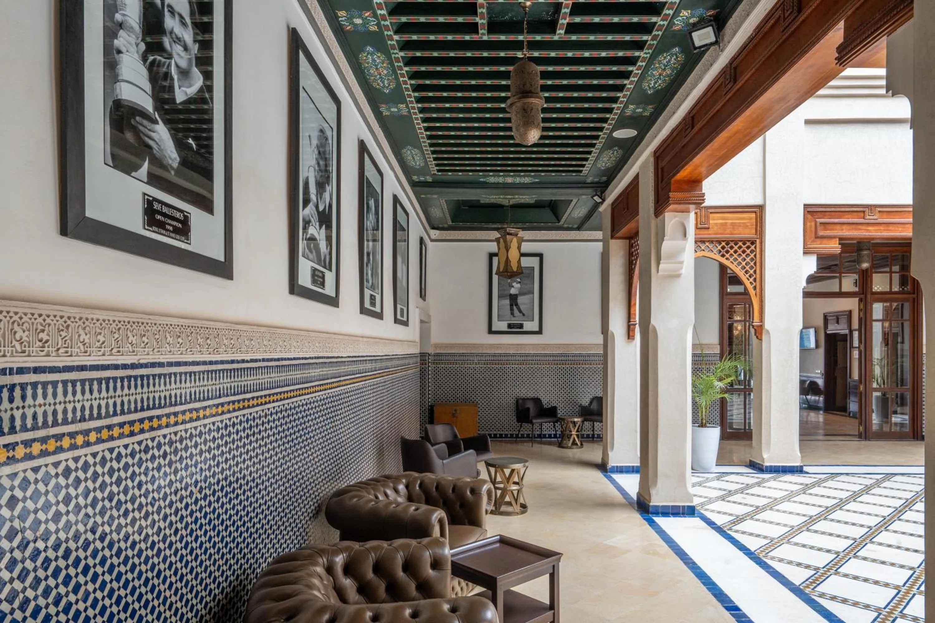 Seating area in Palmeraie Golf Suites By Pickalbatros