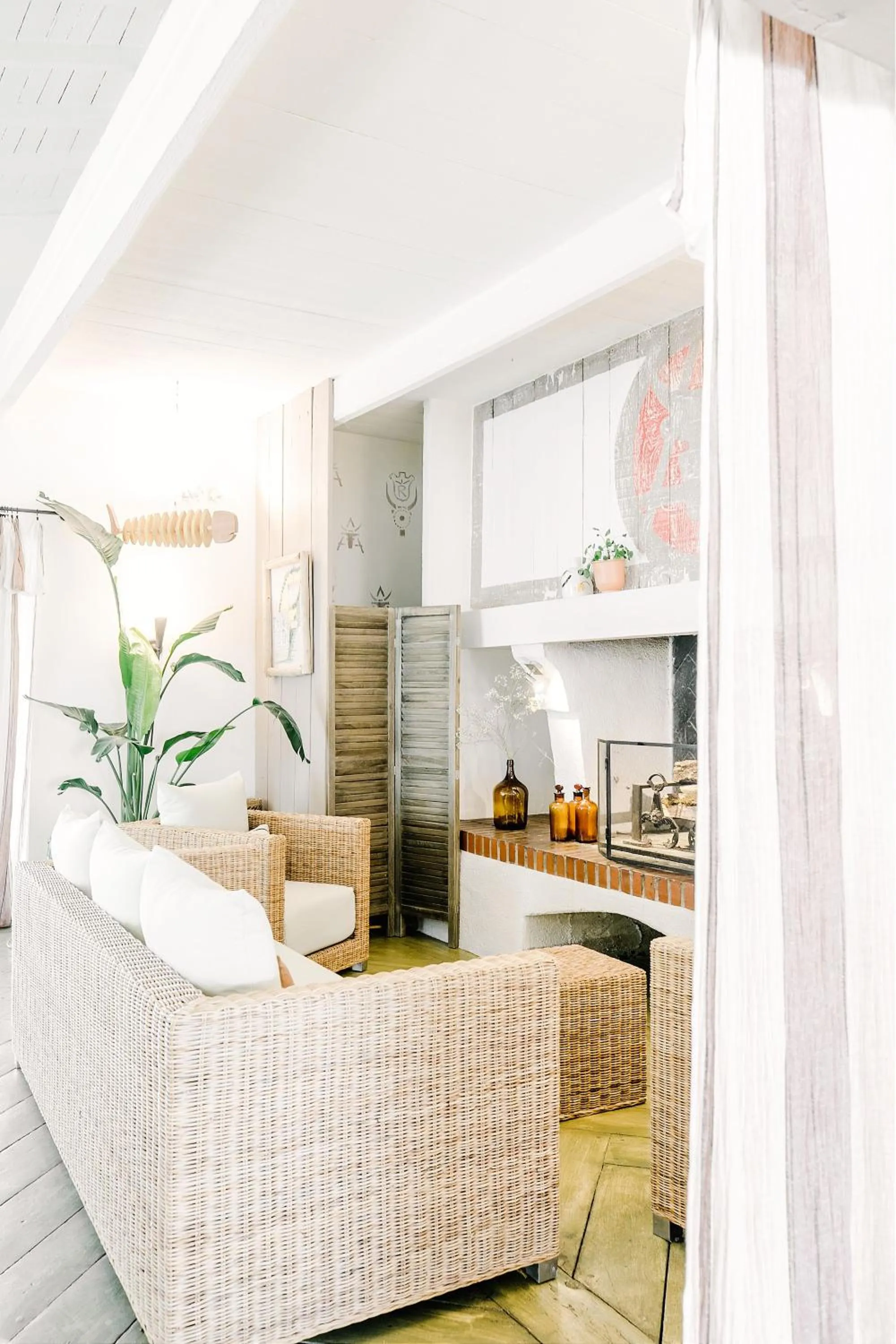 Living room in Hôtel Restaurant Les Arnelles