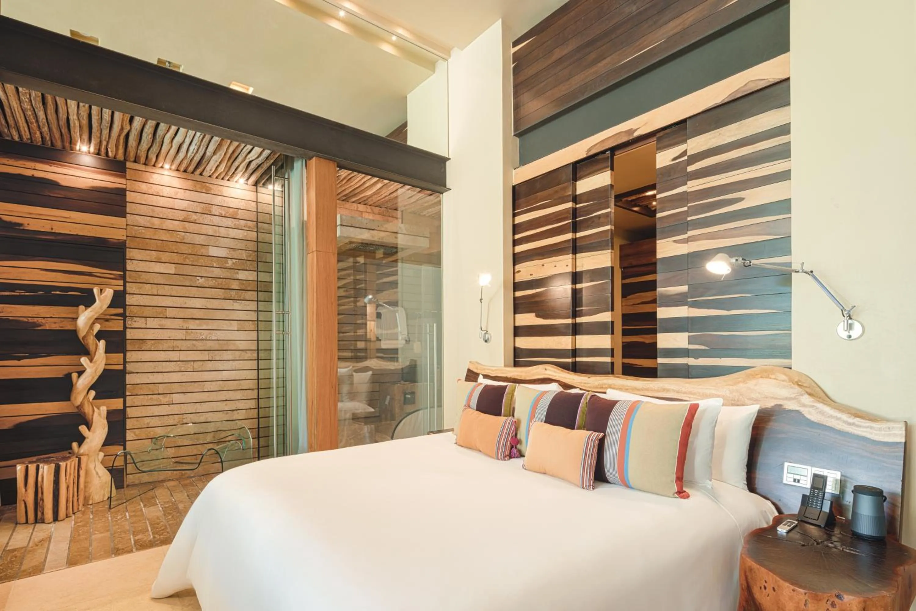 Bed in La Casa de la Playa by Xcaret- All Inclusive Adults Only