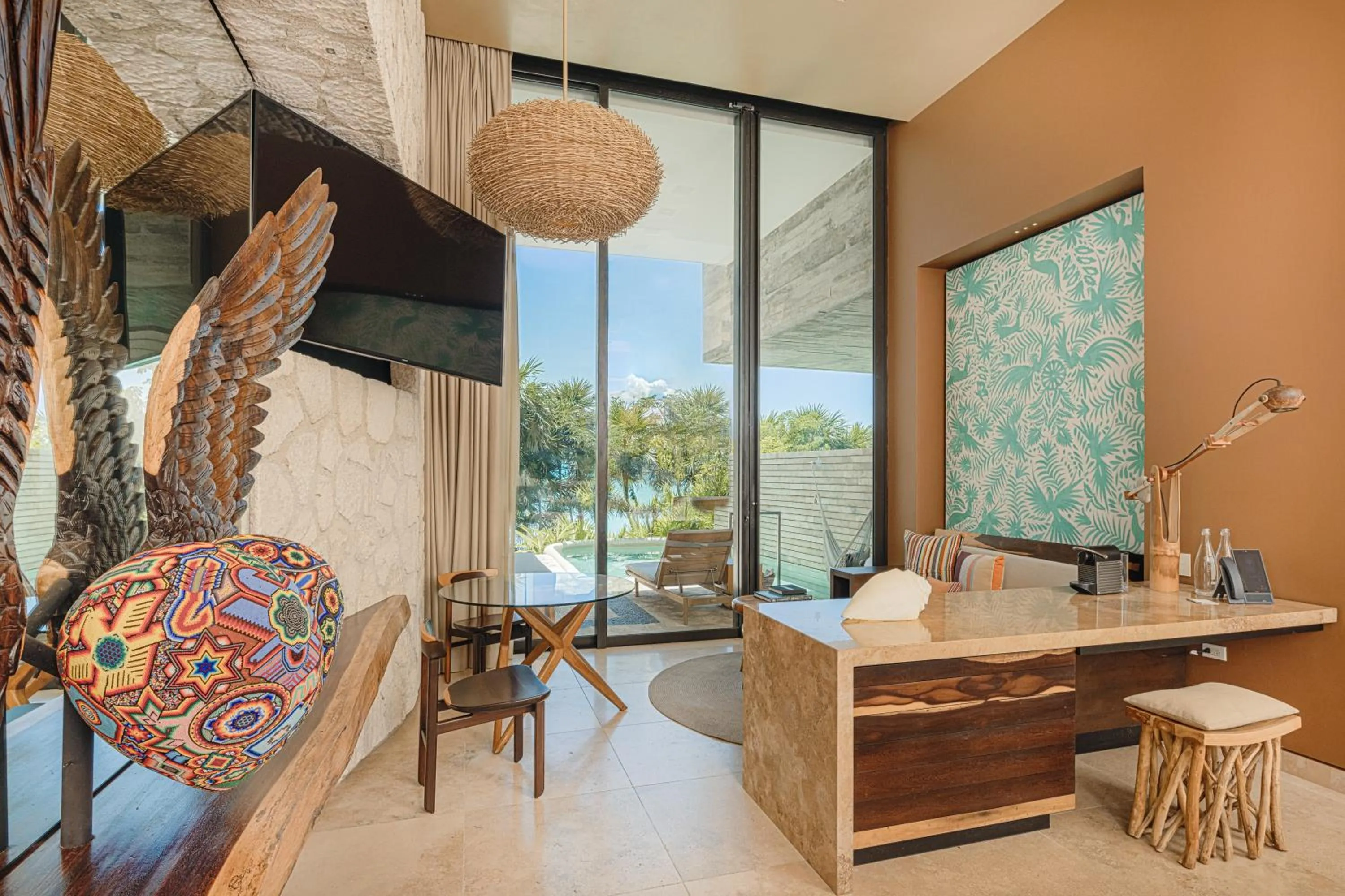 Photo of the whole room in La Casa de la Playa by Xcaret- All Inclusive Adults Only