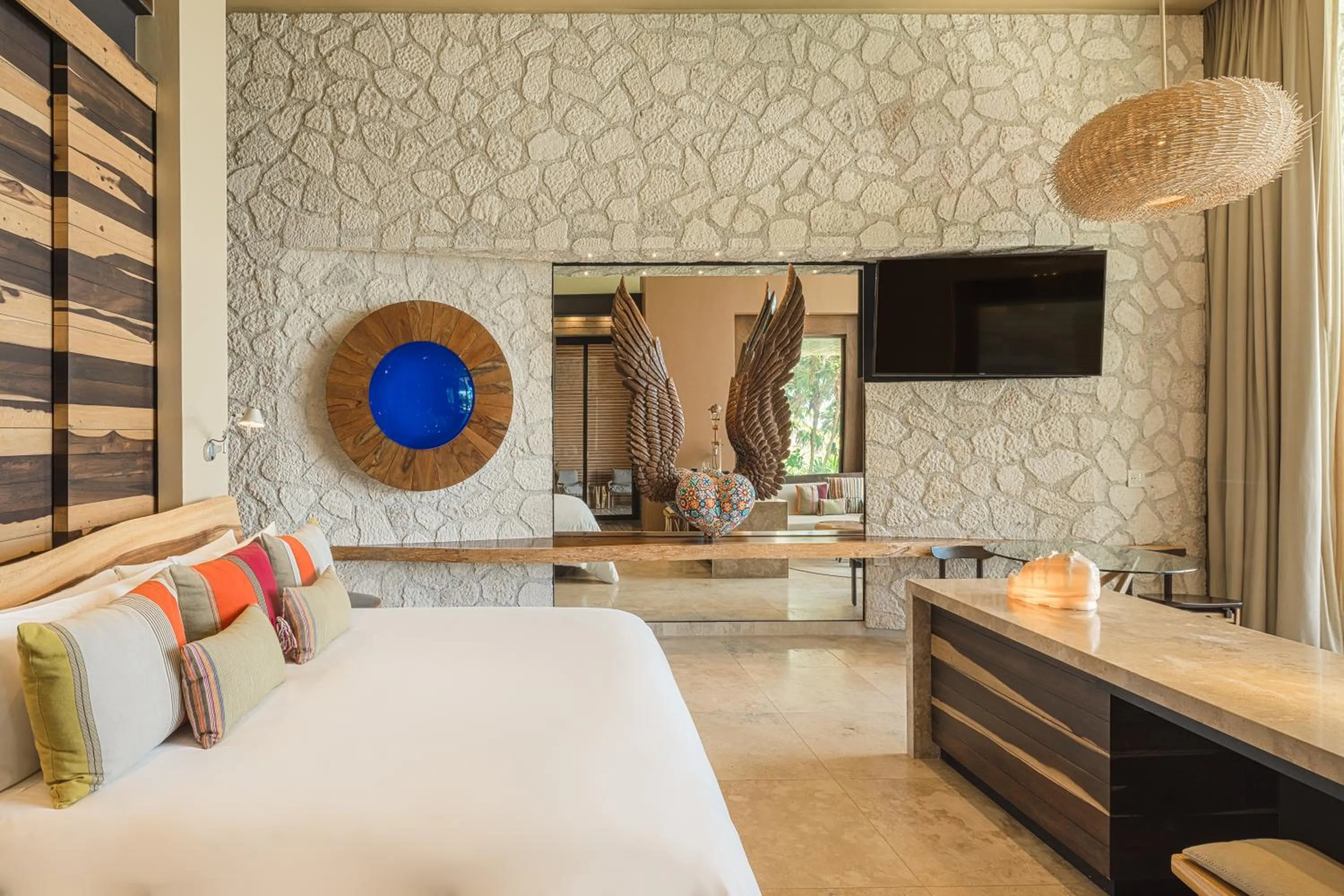 Bed in La Casa de la Playa by Xcaret- All Inclusive Adults Only