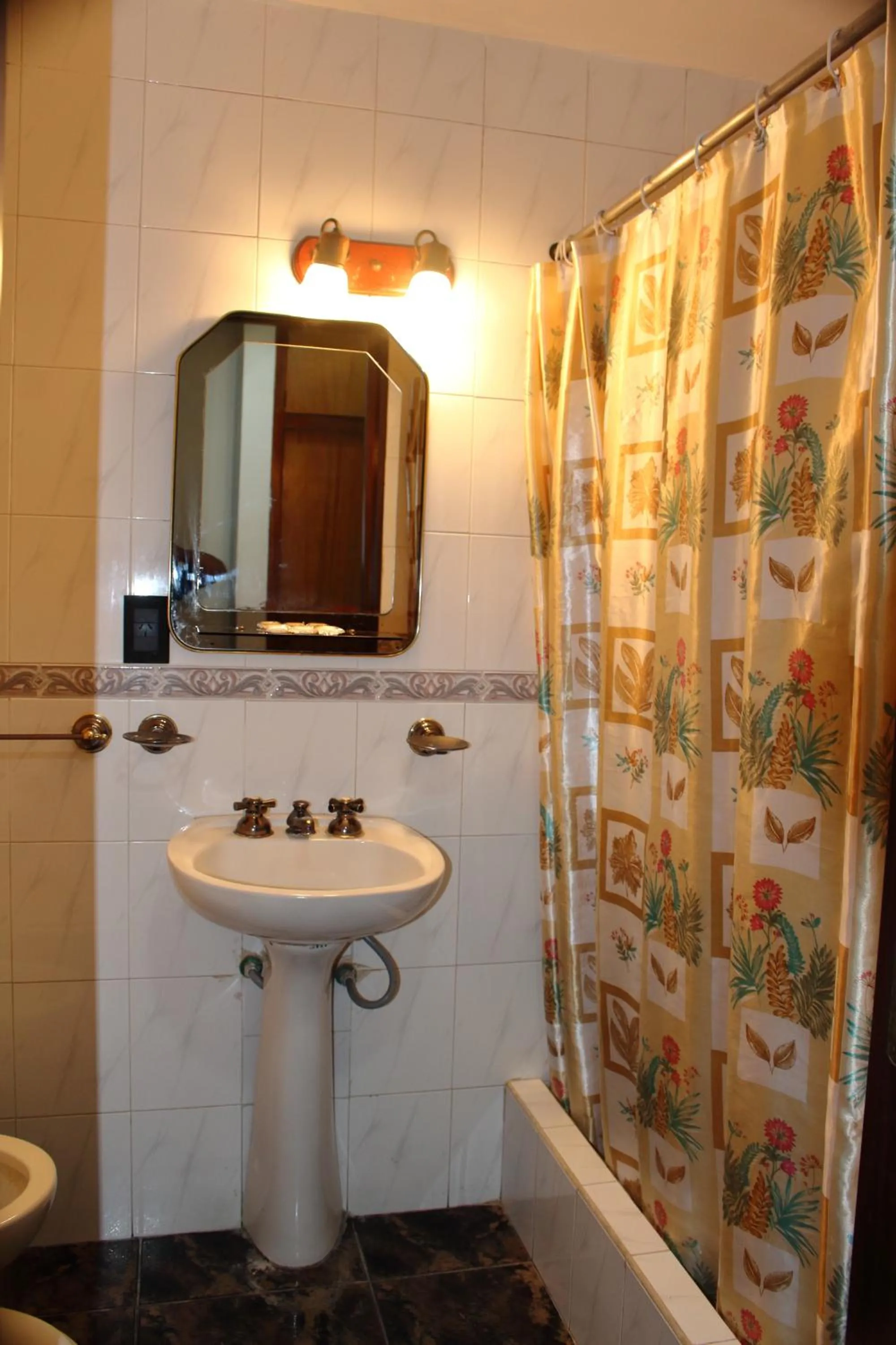 Shower in Hosteria Los Cuartos