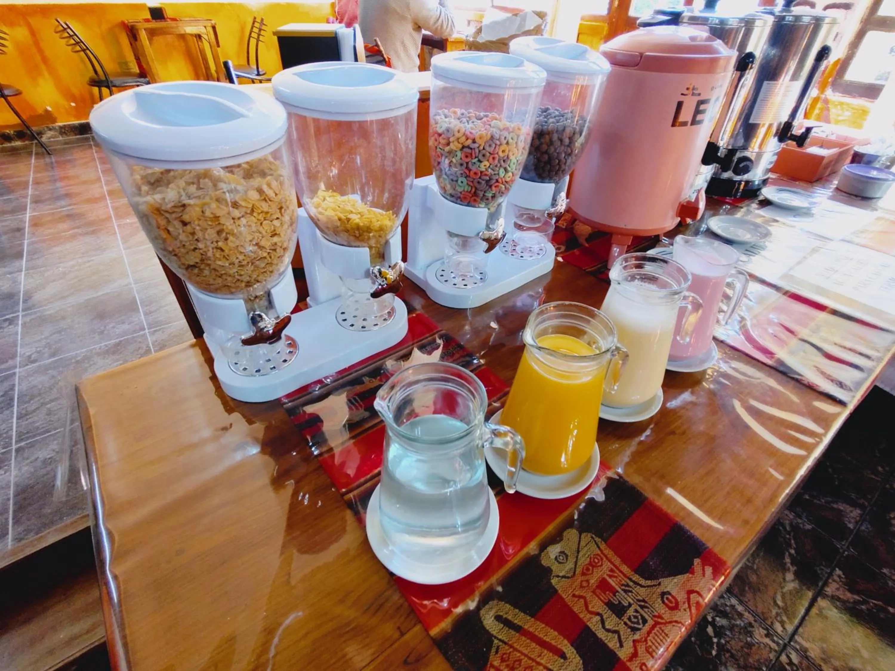 Breakfast in Hosteria Los Cuartos