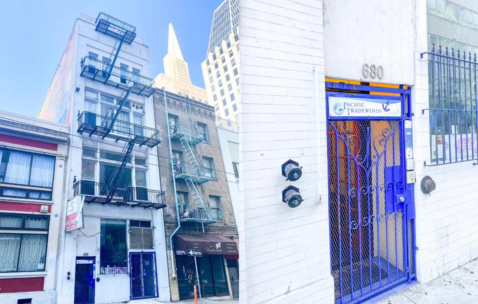 Property building in ITH San Francisco Pacific Tradewinds Backpacker Hostel