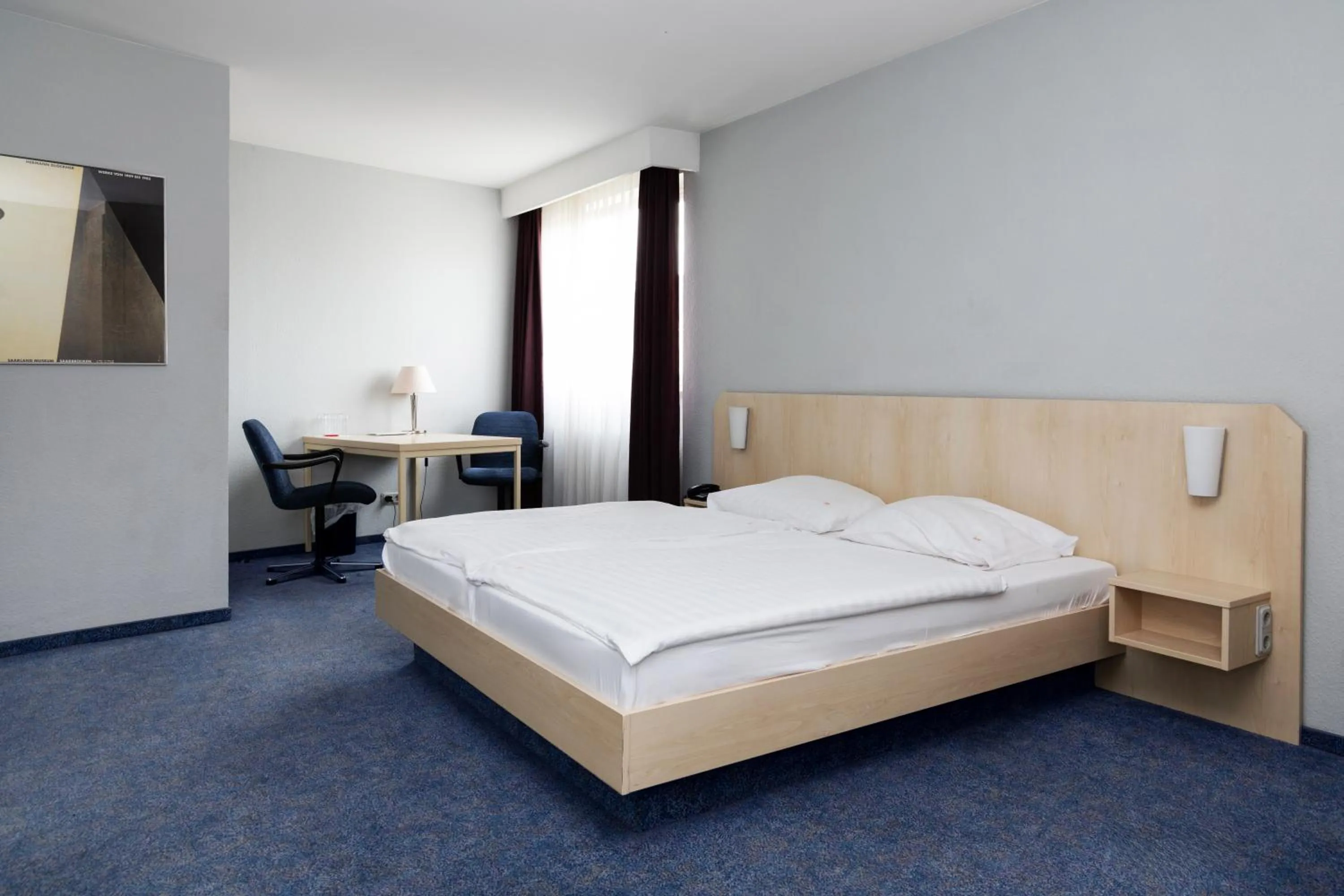 Bed in Hotel Meran Hallenbad & Sauna