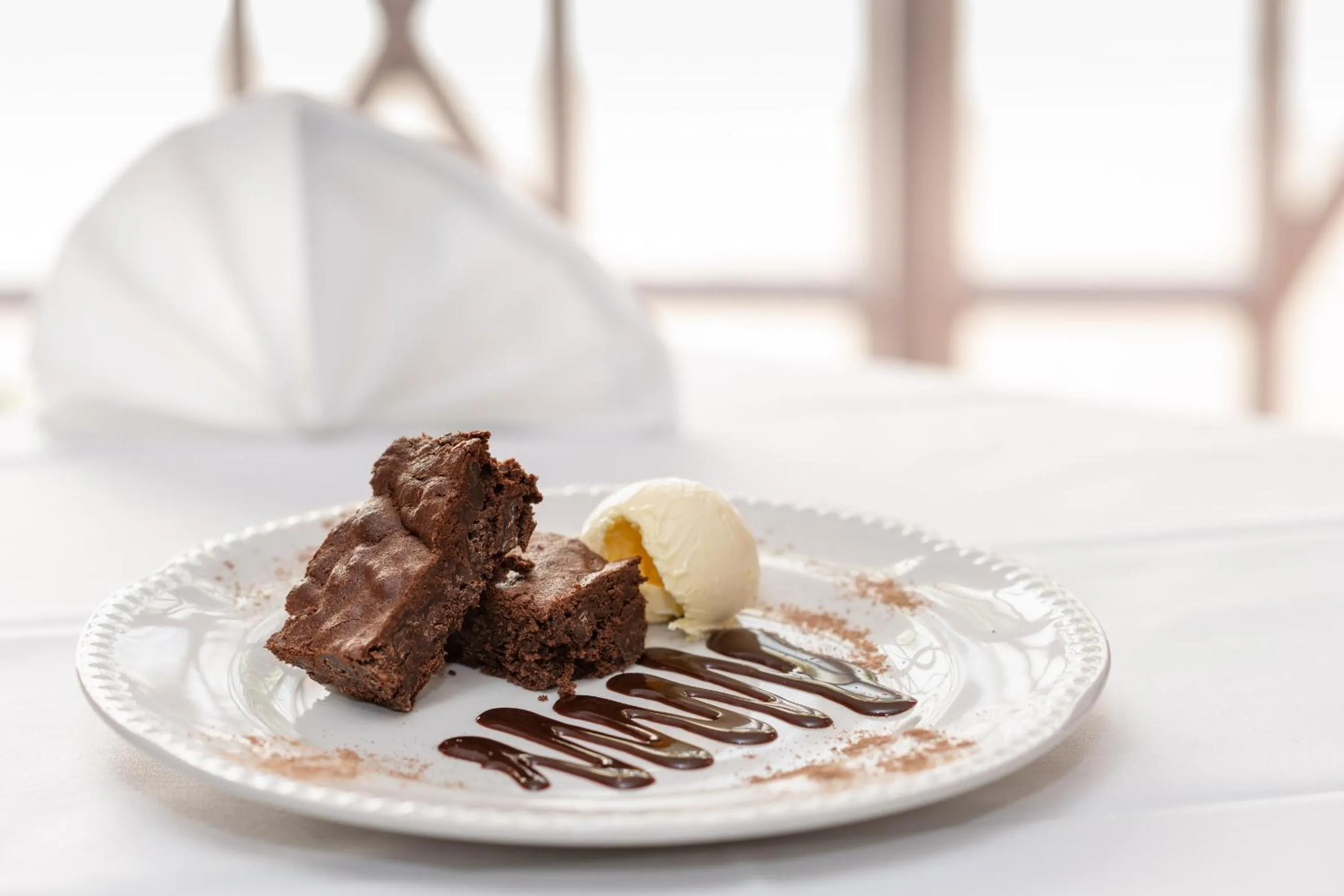 Food close-up in Royal Glen Hotel