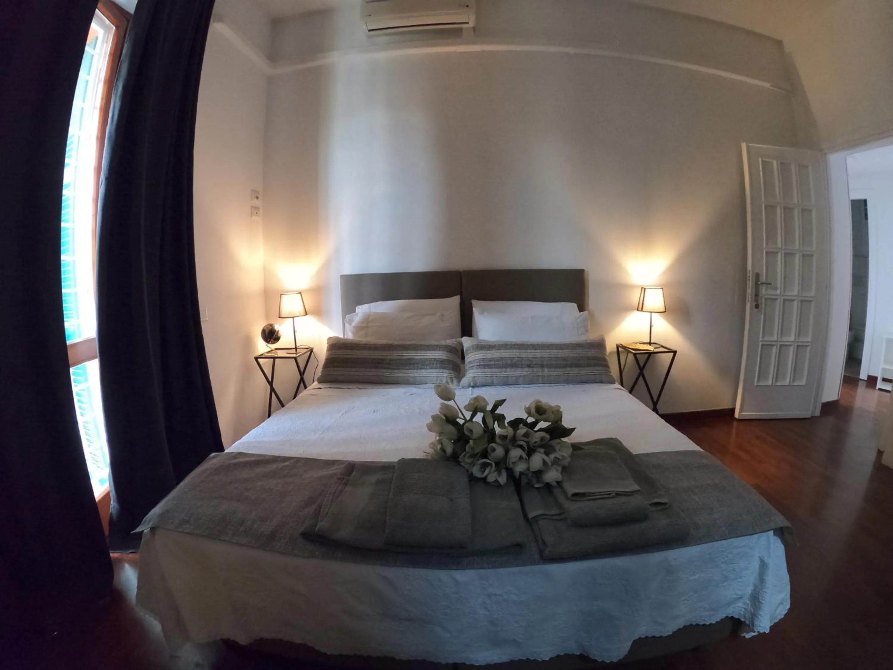 Bed in EMI's Guest House