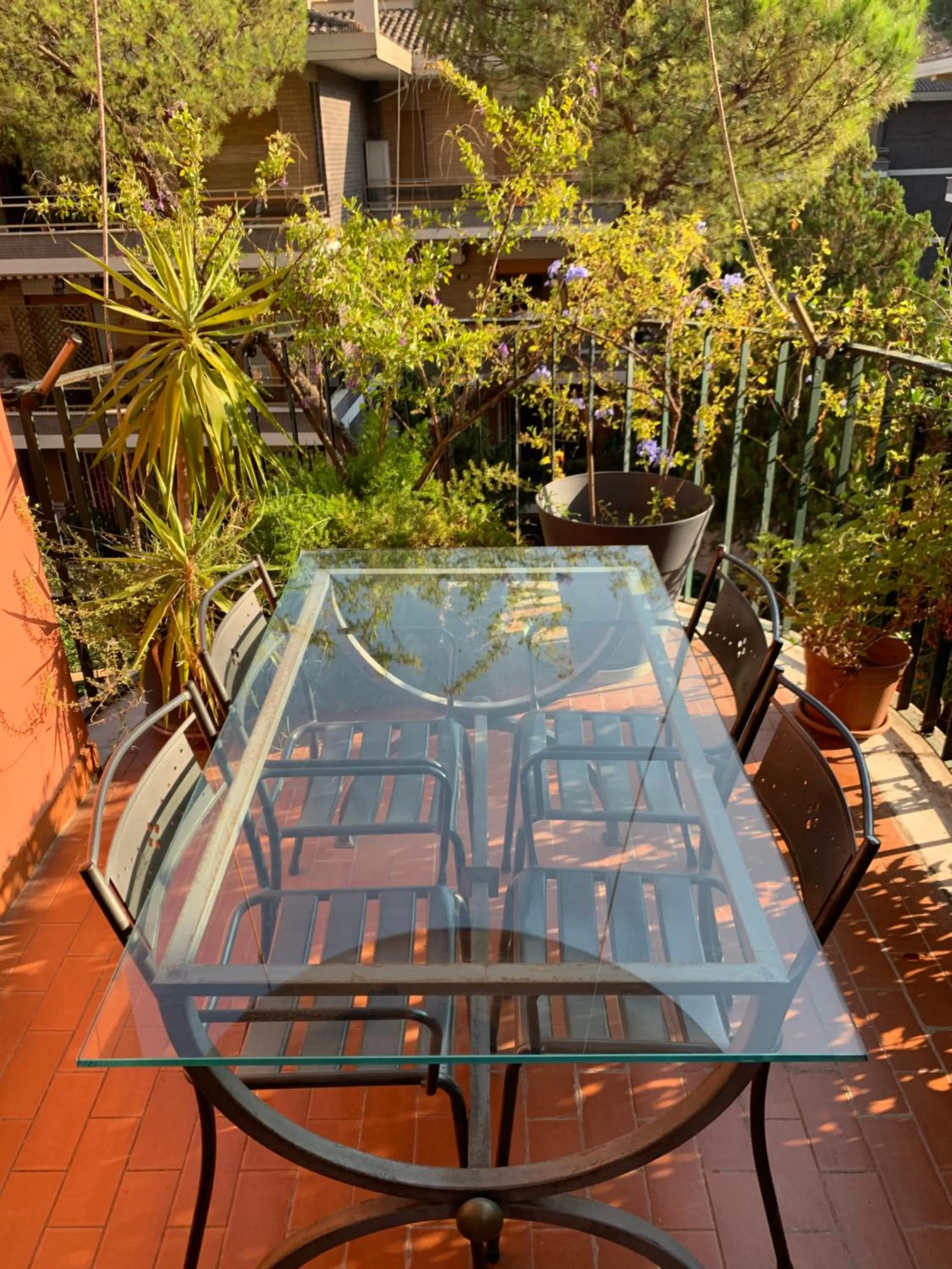 Balcony/Terrace in EMI's Guest House