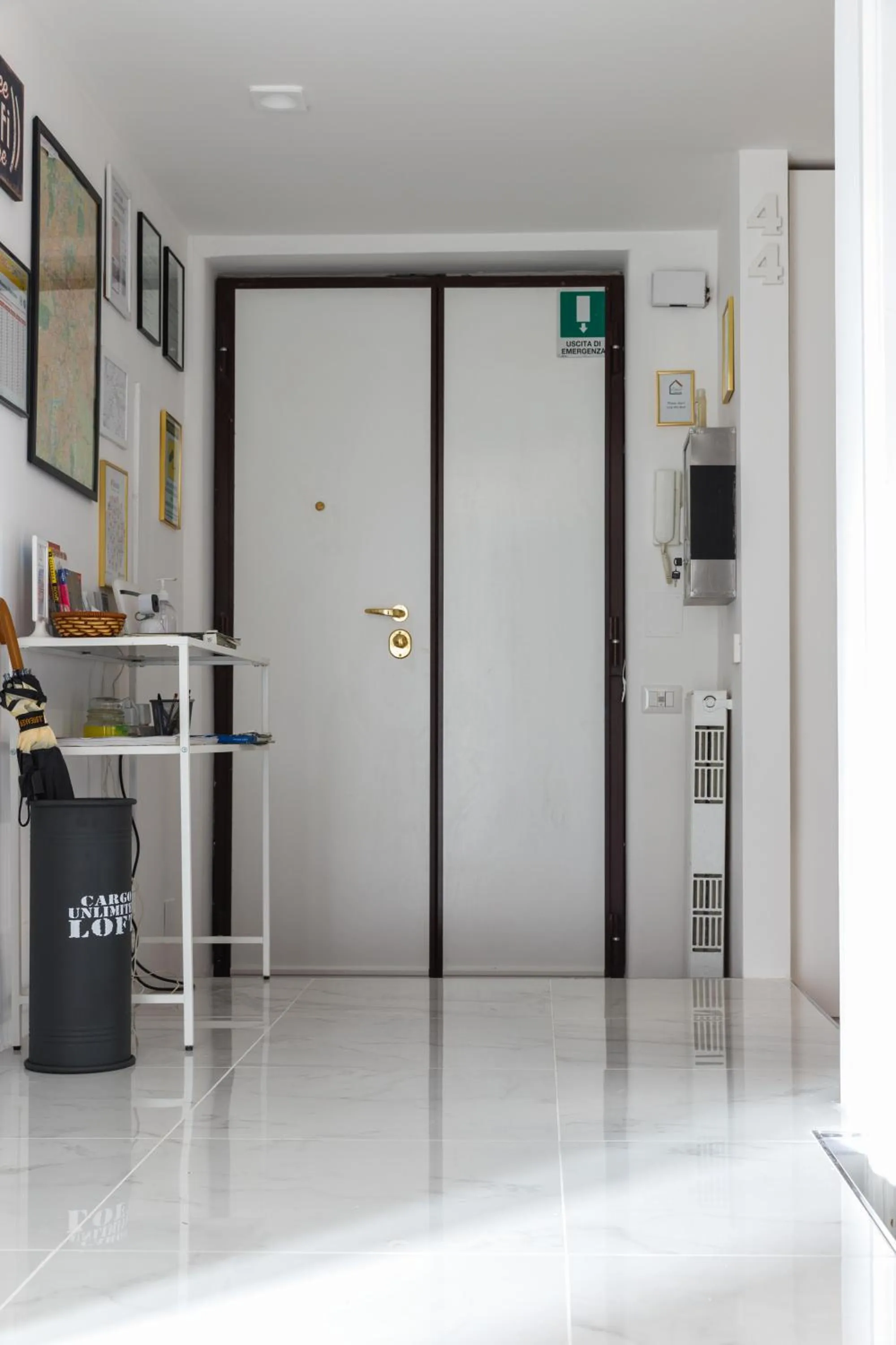 Facade/entrance in EMI's Guest House