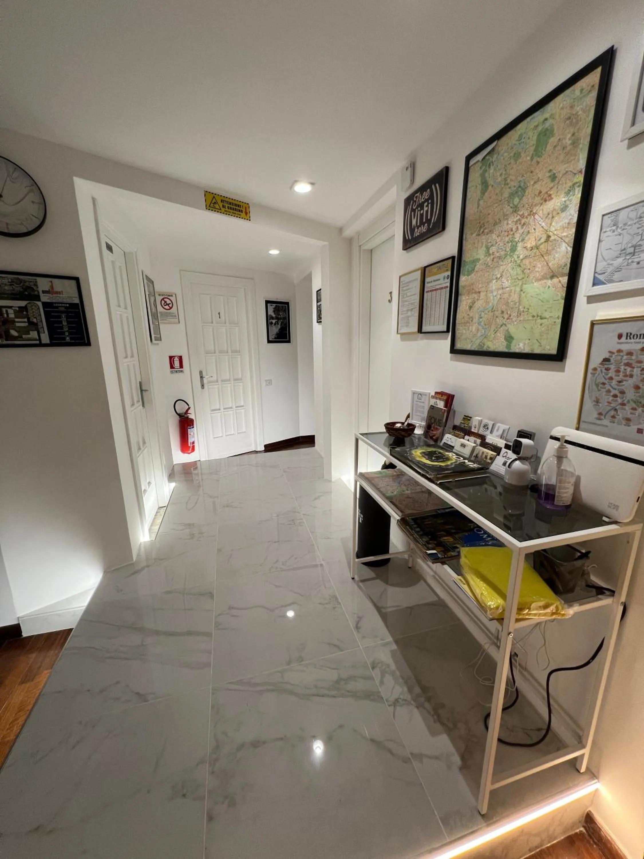 Facade/entrance in EMI's Guest House