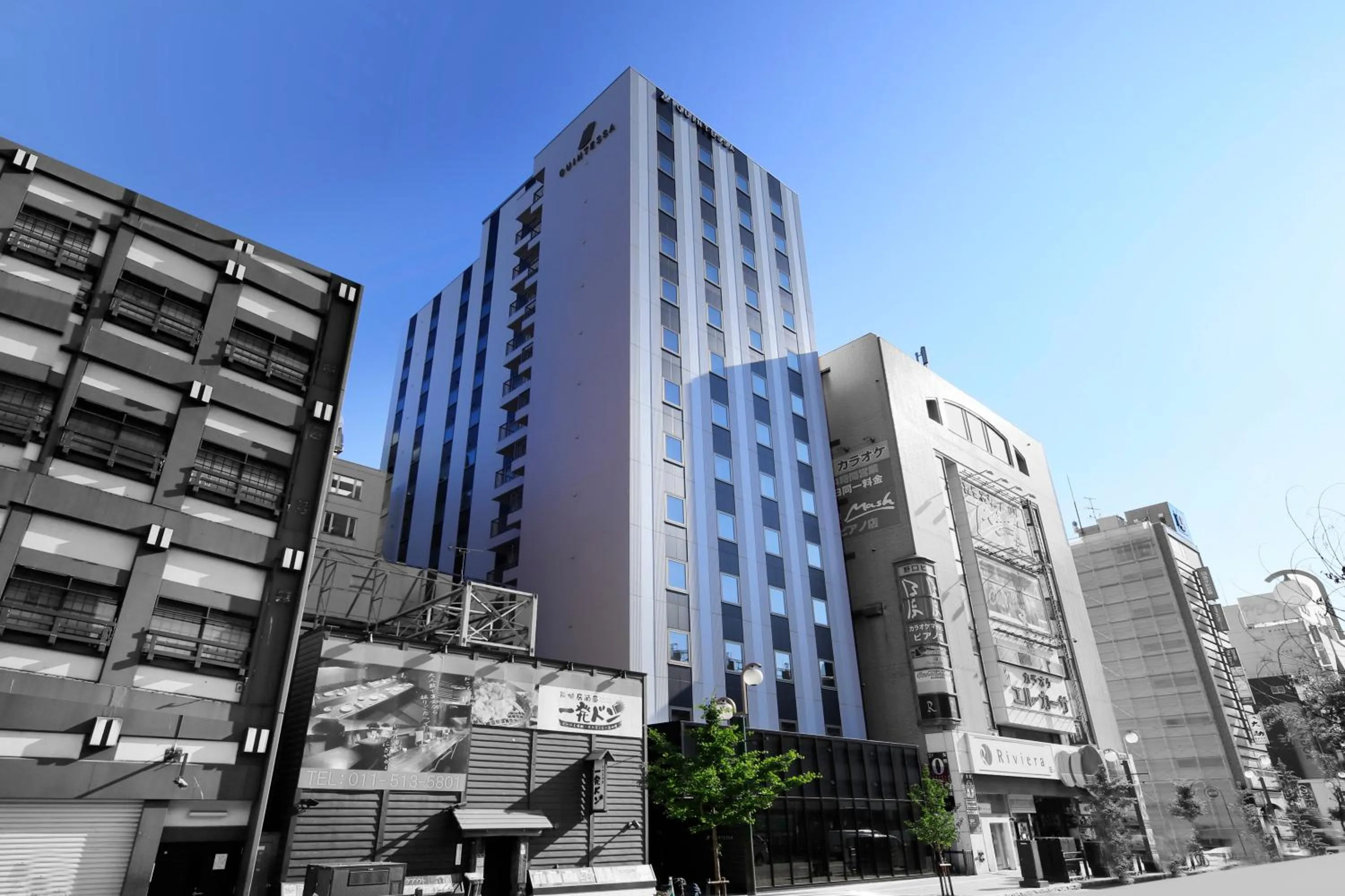 Property building in Quintessa Hotel Sapporo Susukino