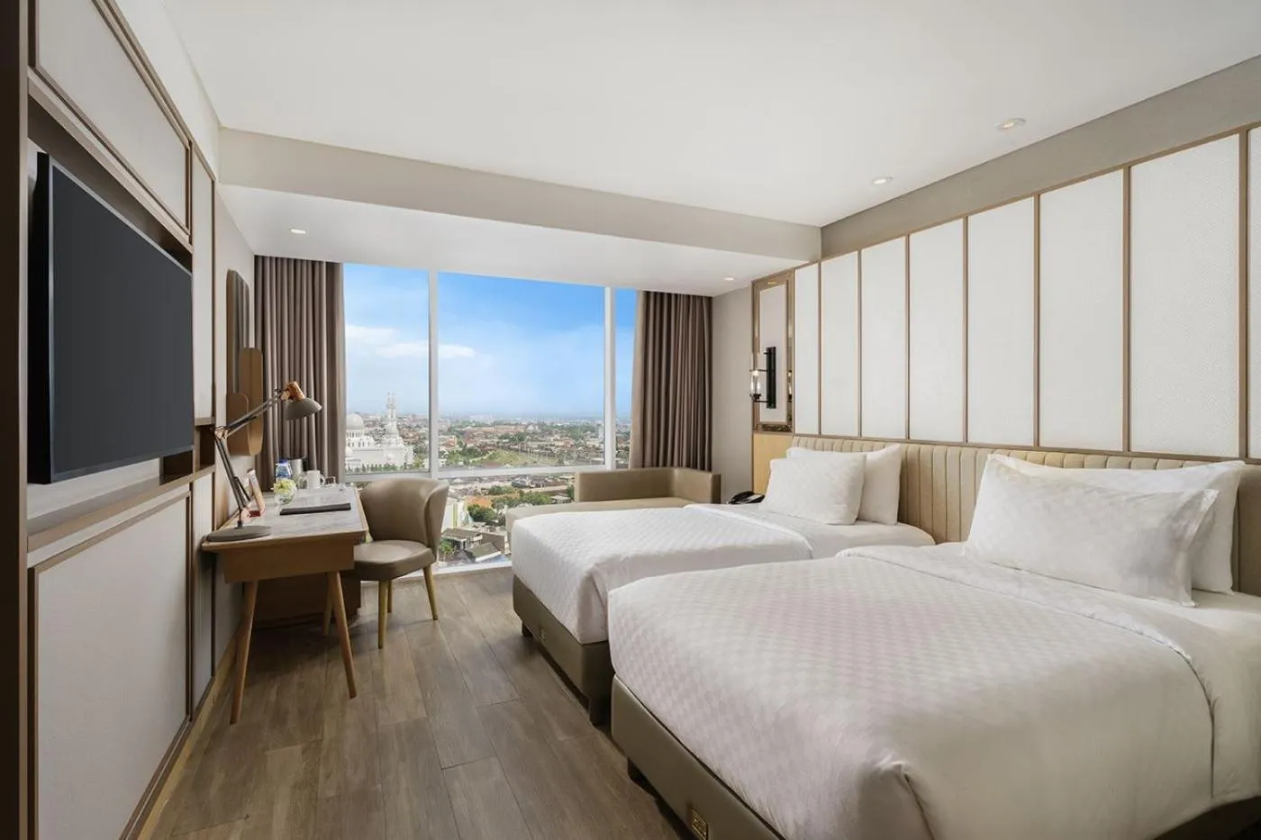 TV and multimedia, Bed in Swiss-Belhotel Solo