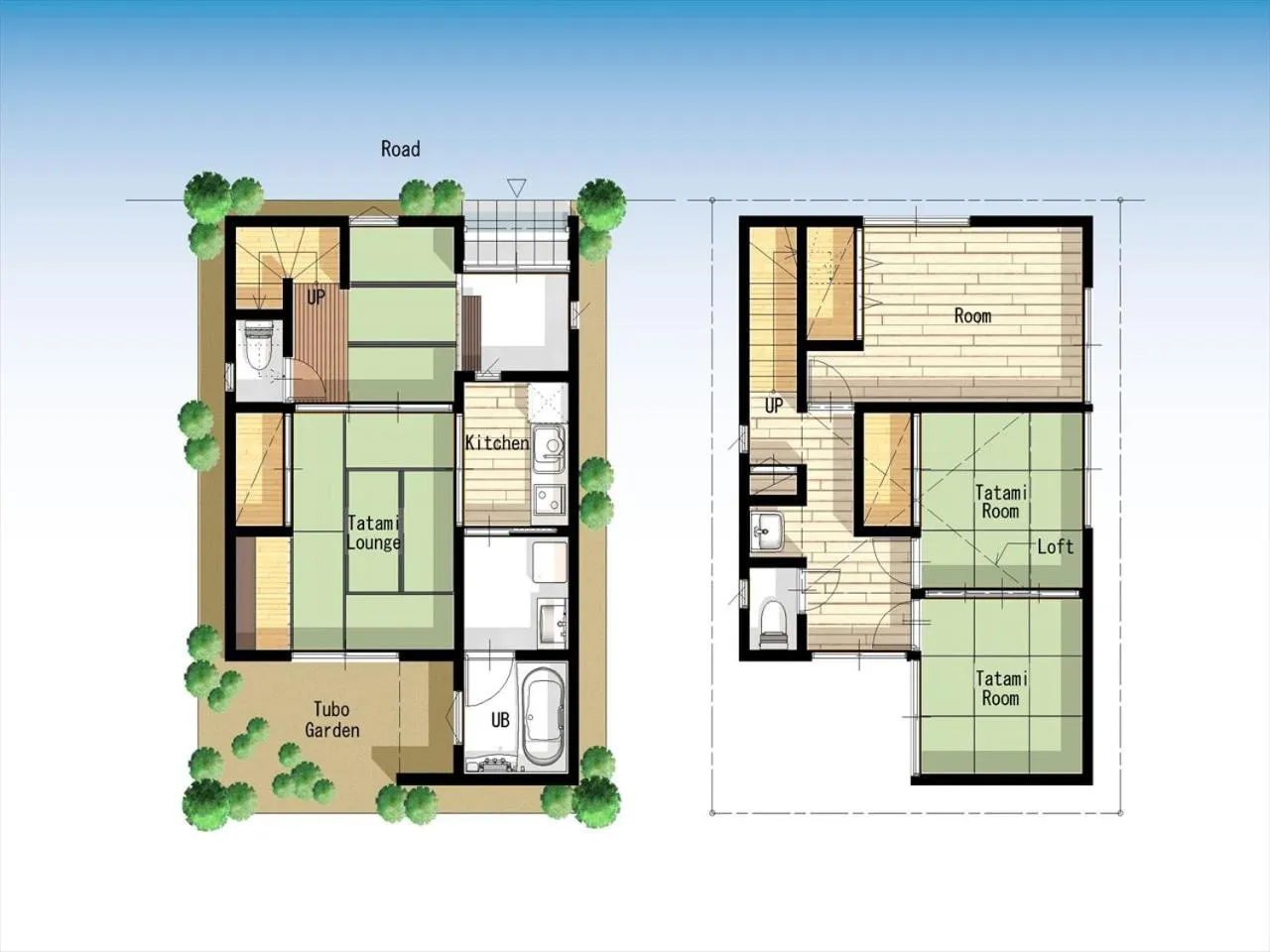 Floor plan in YADOYA Karasumain